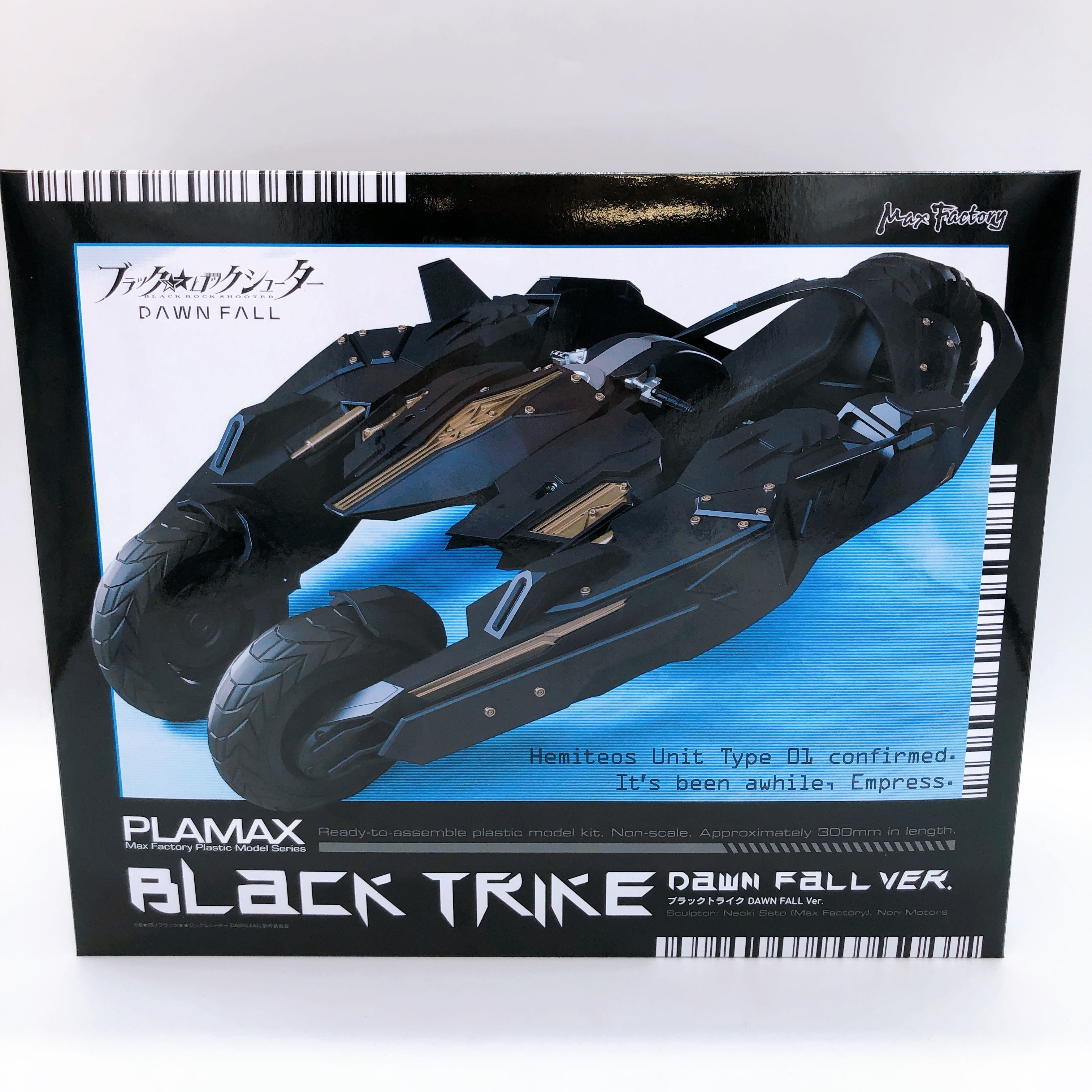 PLAMAX Black Trike Black Rock Shooter Dawn Fall Model Kit Max Factory Japan NEW