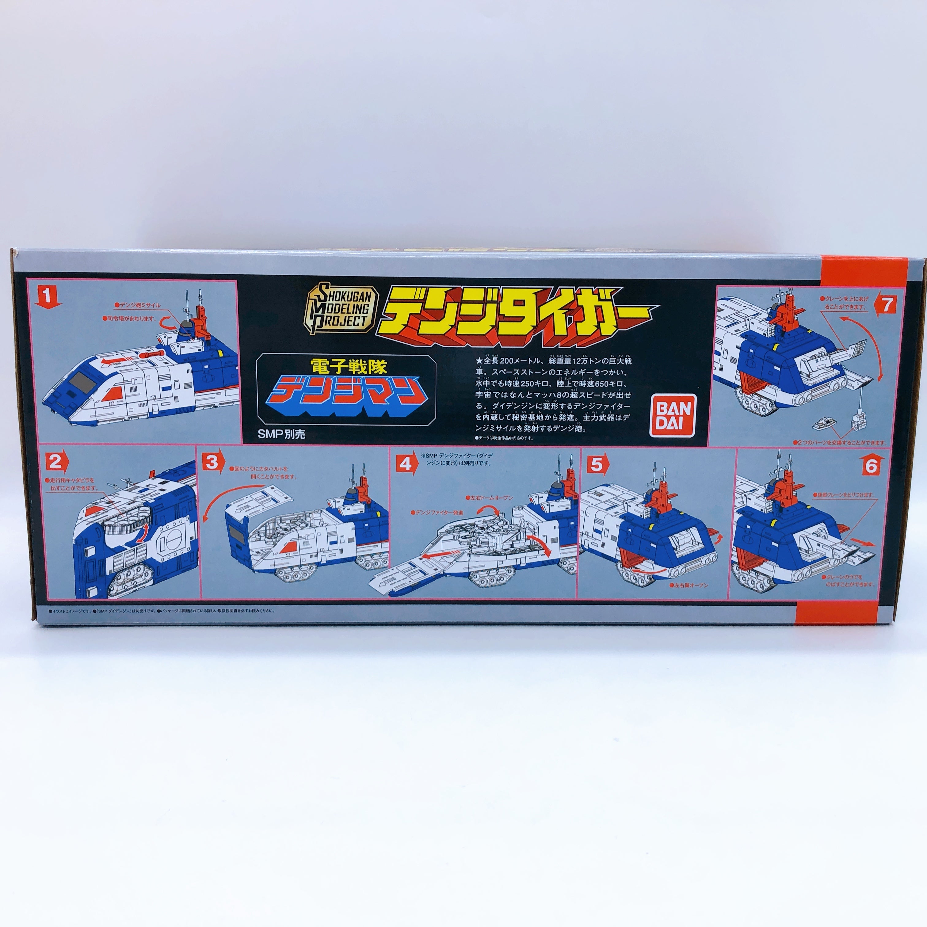 SMP Denji Tiger Denshi Sentai Denjiman Shokugan Model Kit Premium Bandai NEW