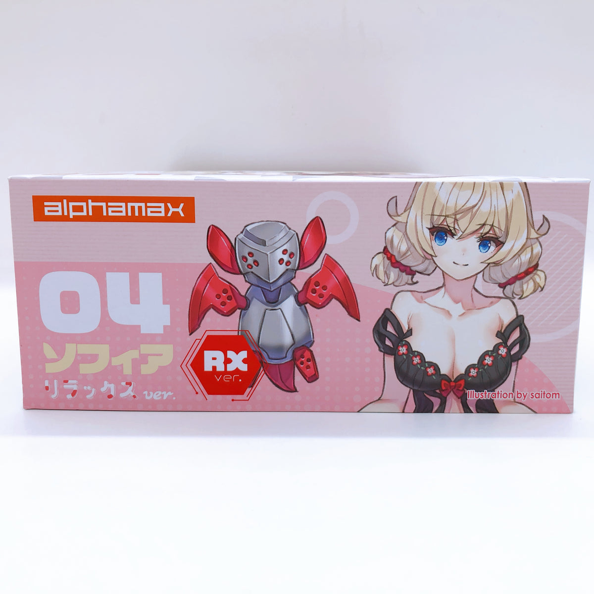 DarkAdvent Sophia Relax ver. Non Scale Plastic Model Kit 15+ Alphamax Japan NEW