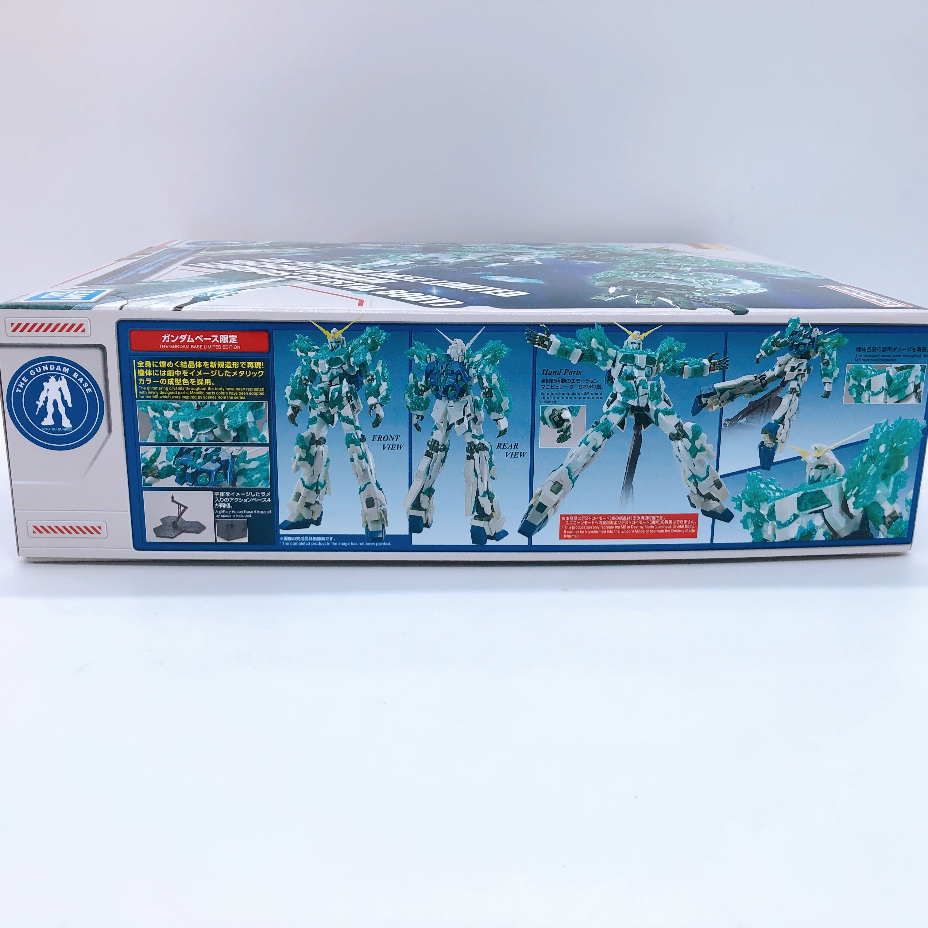 MG 1/100 Unicorn Gundam Luminous Crystal Body Limited Model Kit Bandai Japan NEW