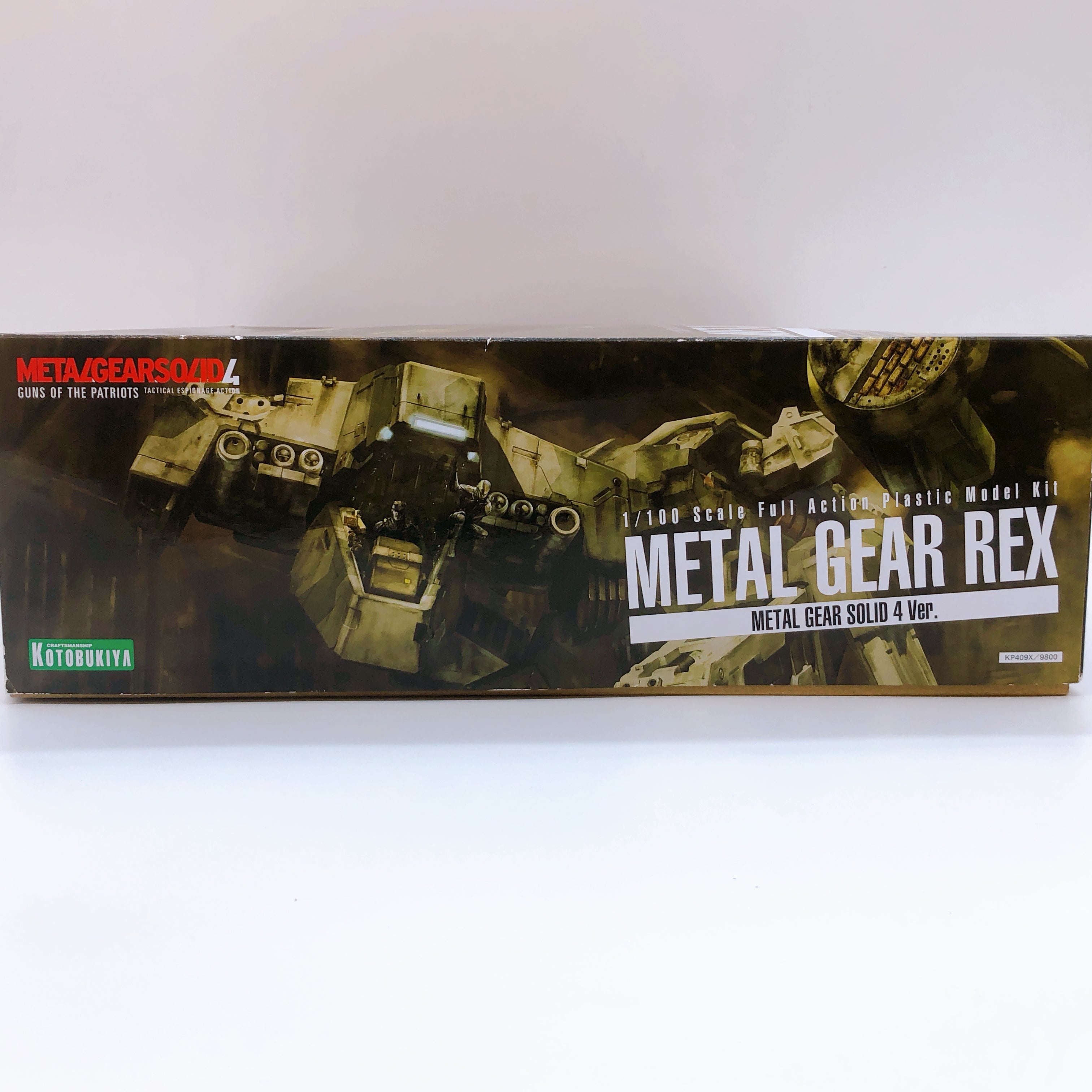 KOTOBUKIYA Metal Gear REX METAL GEAR SOLID 4 Ver 1/100 Scale Model Kit Japan