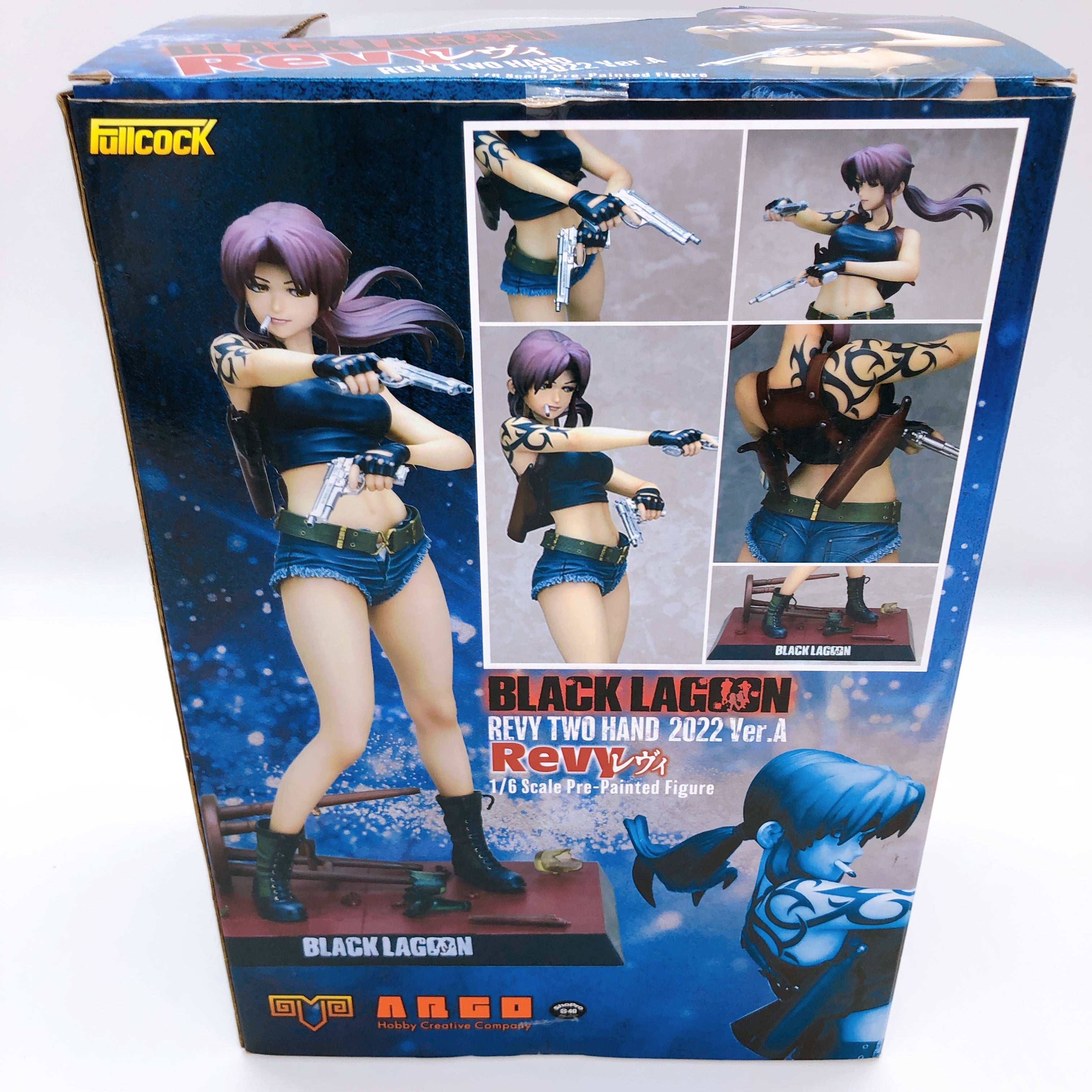 Fullcock BLACK LAGOON Revy Two Hand 2022 Ver. A 1/6 Scale Figure Argosha NEW