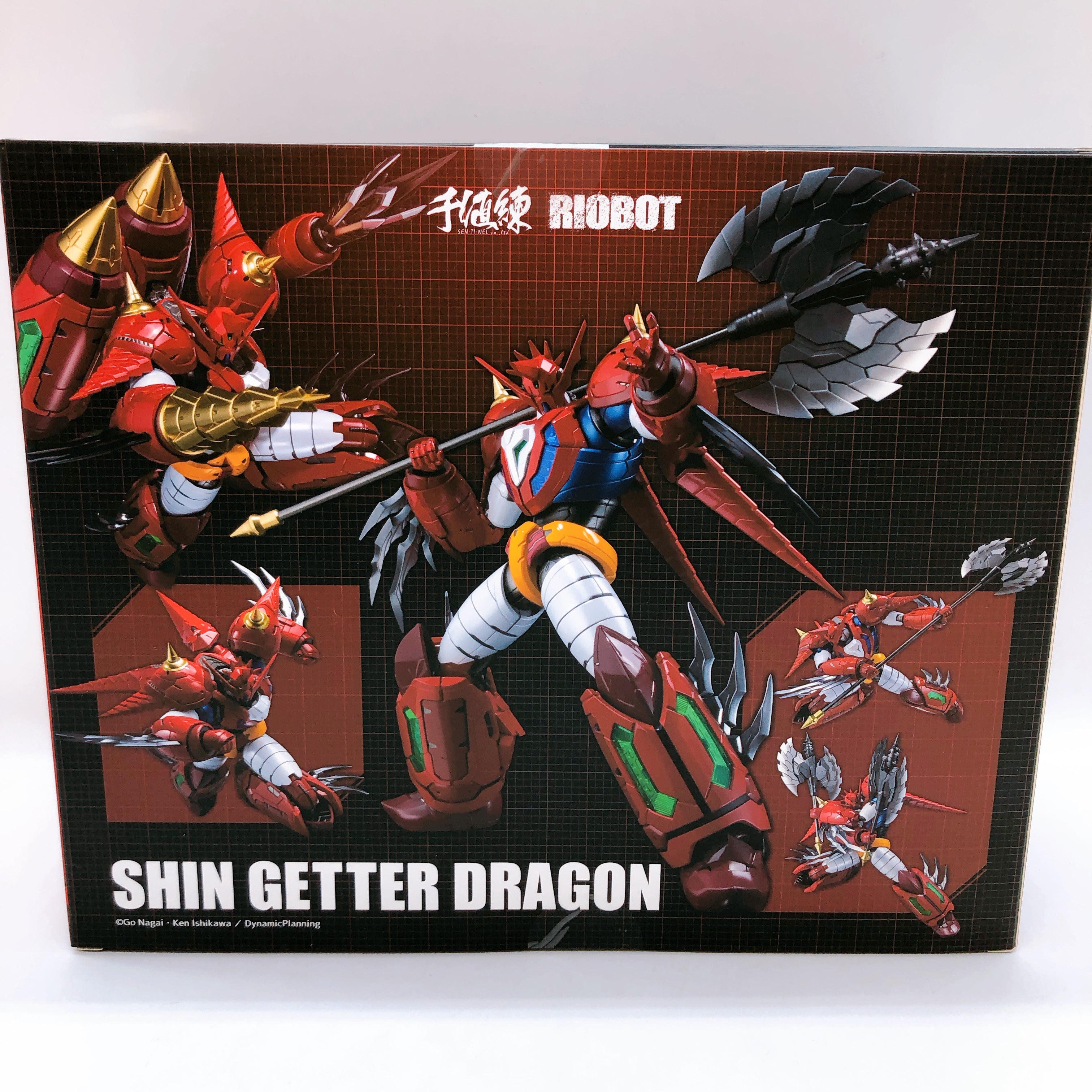 Getter Robo Shin Getter Dragon RIOBOT Action Figure Sentinel Japan AUTHENTIC