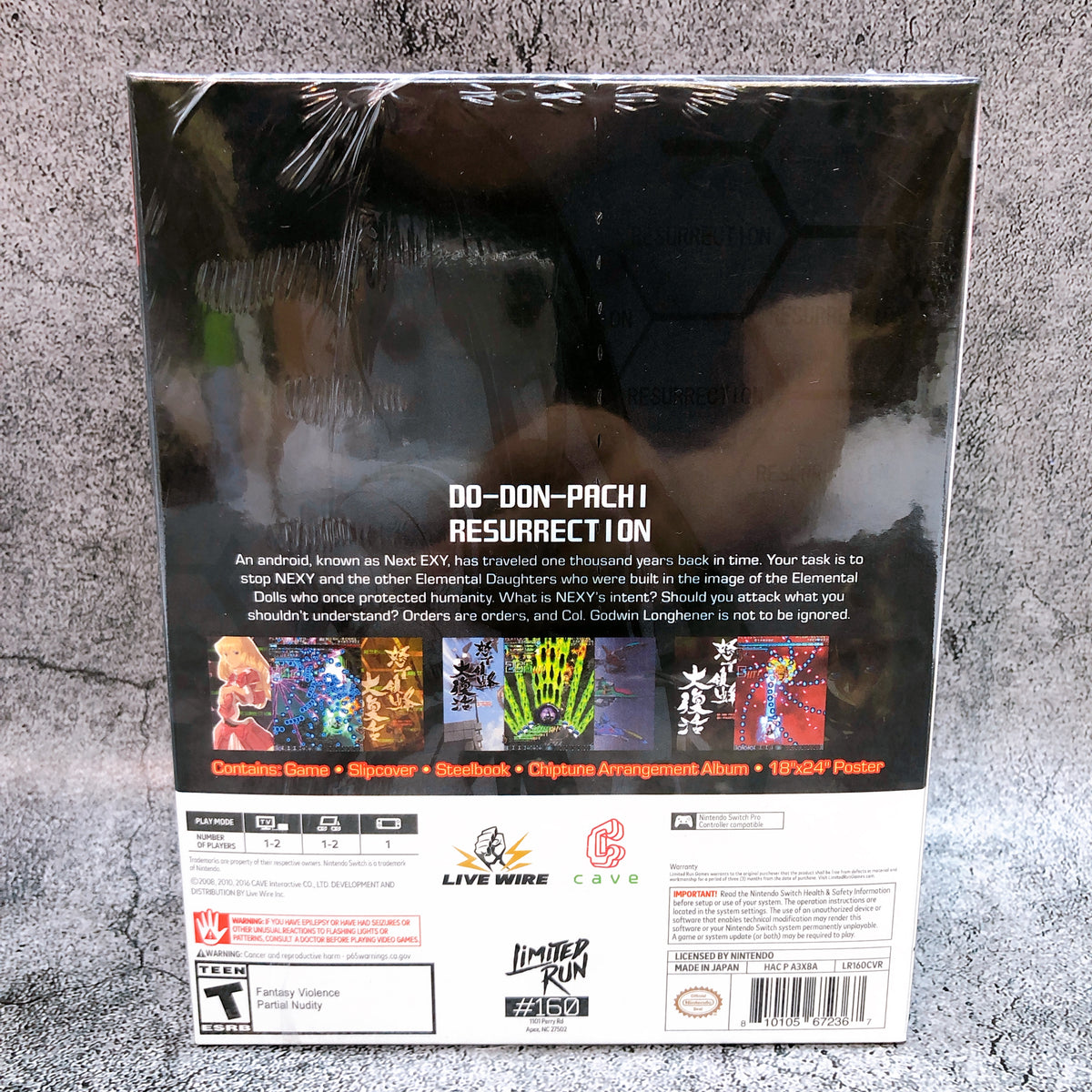 Nintendo Switch DoDonPachi Resurrection Collector's Edition NS Game Sealed NEW