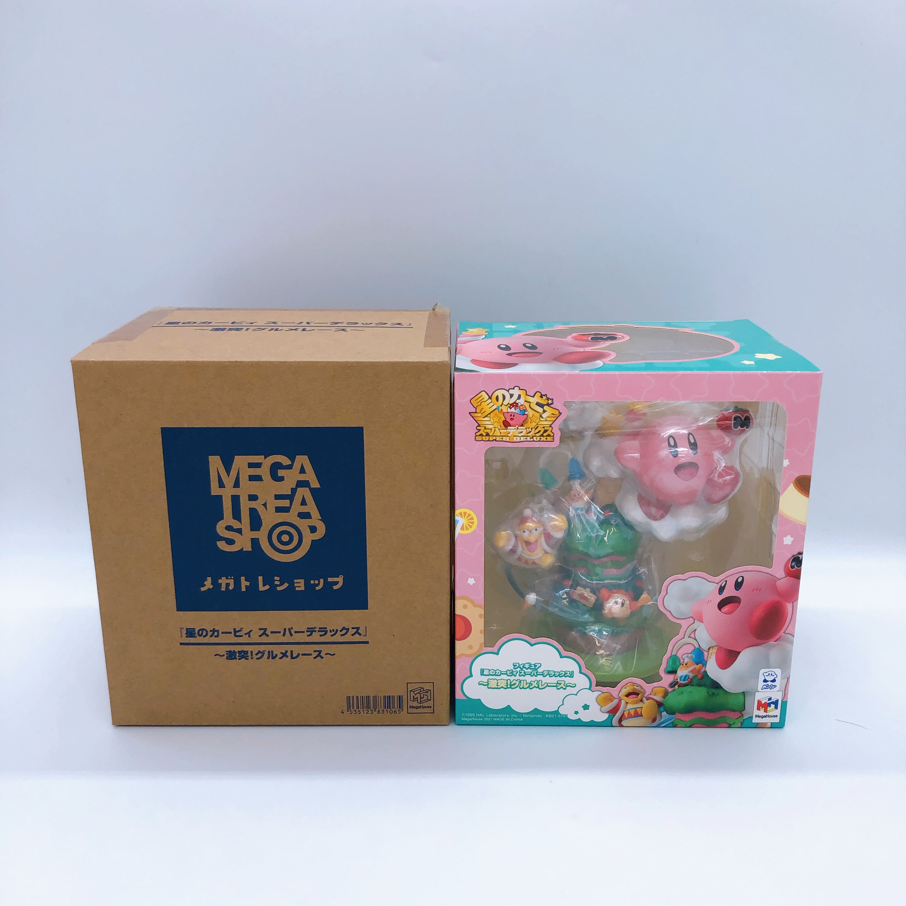 Kirby of the Stars Super Deluxe Clash! Gourmet Race Figure MegaHouse Japan NEW
