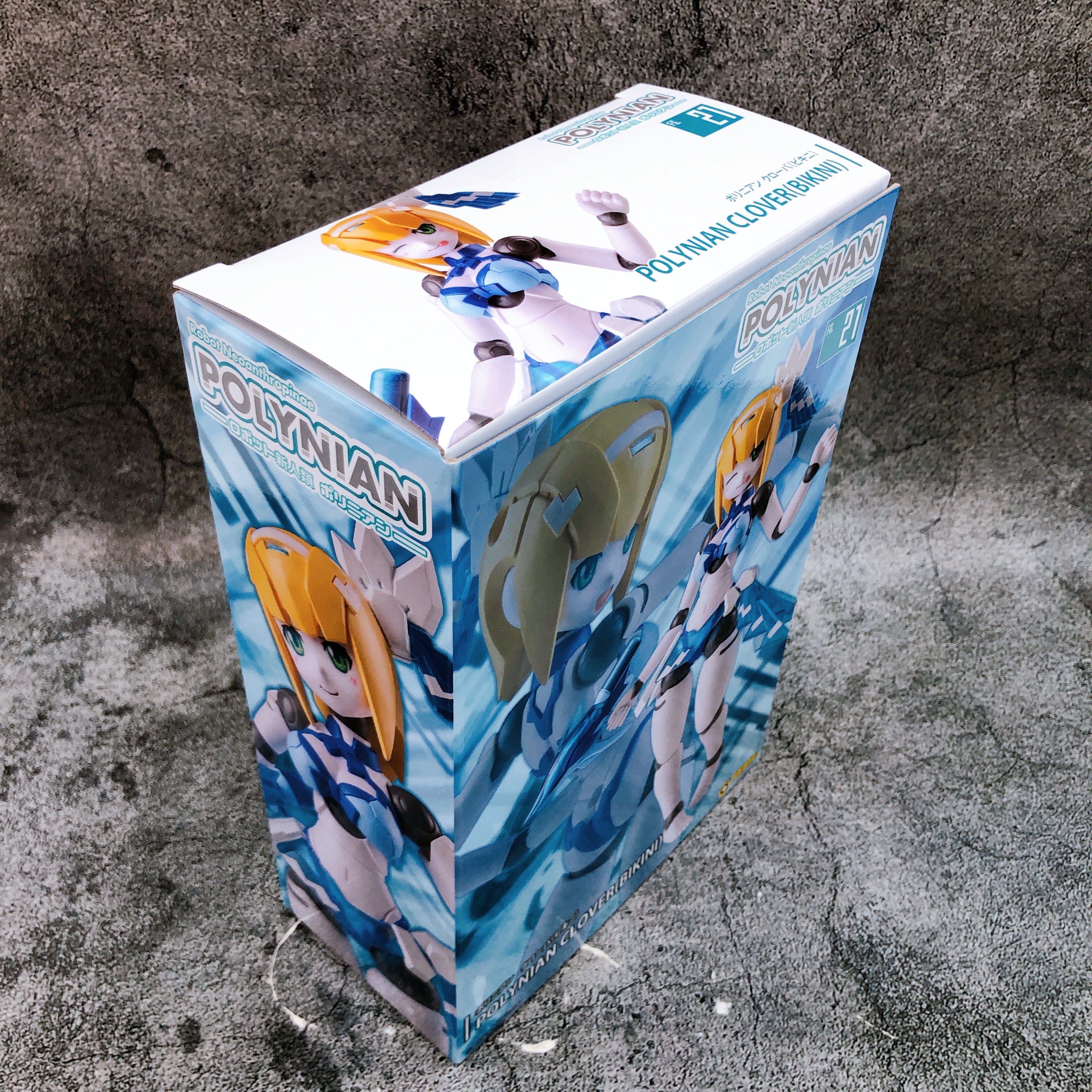 Polynian FMM Clover Action Figure Bikini Daibadi Production Japan Sealed NEW