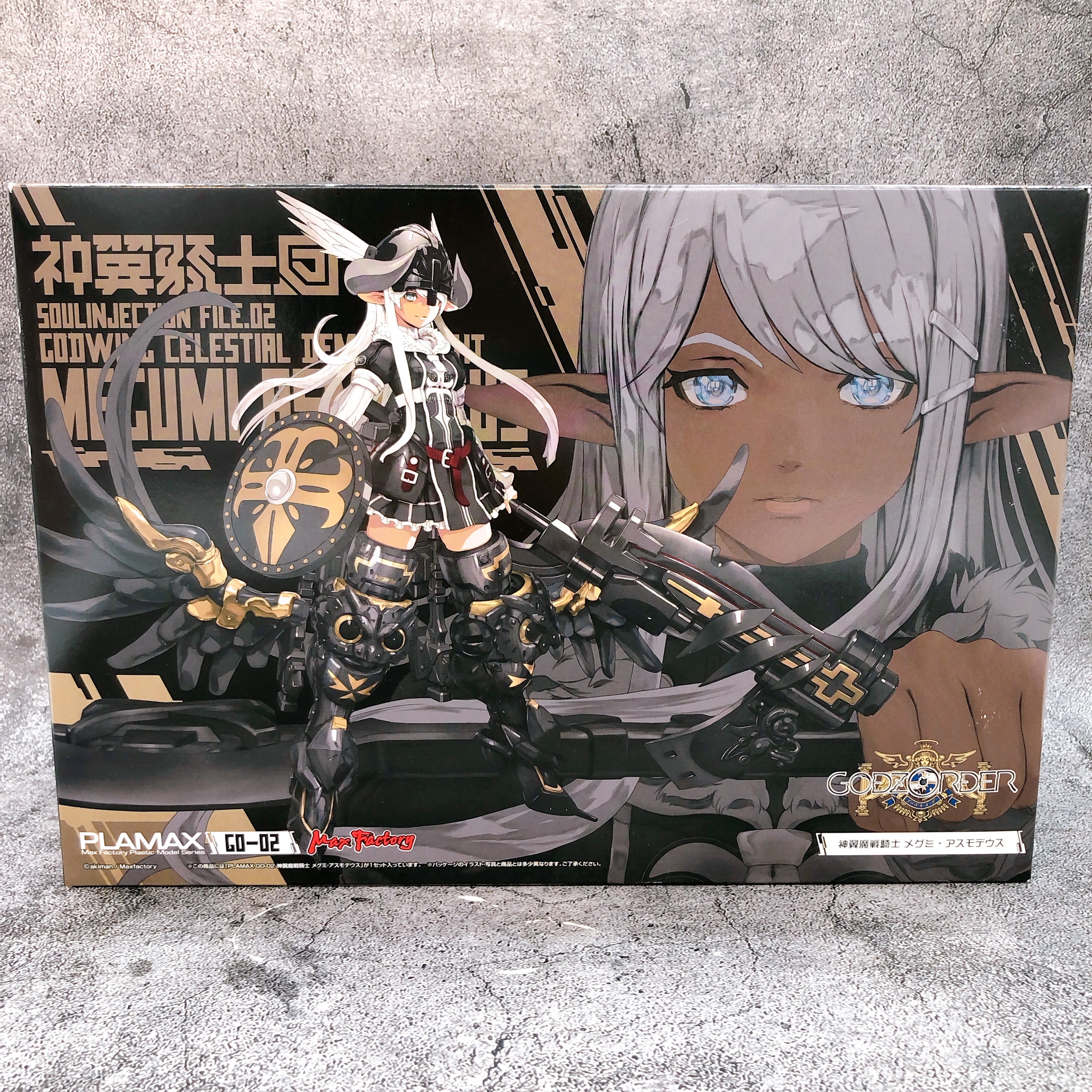 PLAMAX Godz Order Godwing Celestial Knight Megumi Asmodeus Kit Max Factory NEW