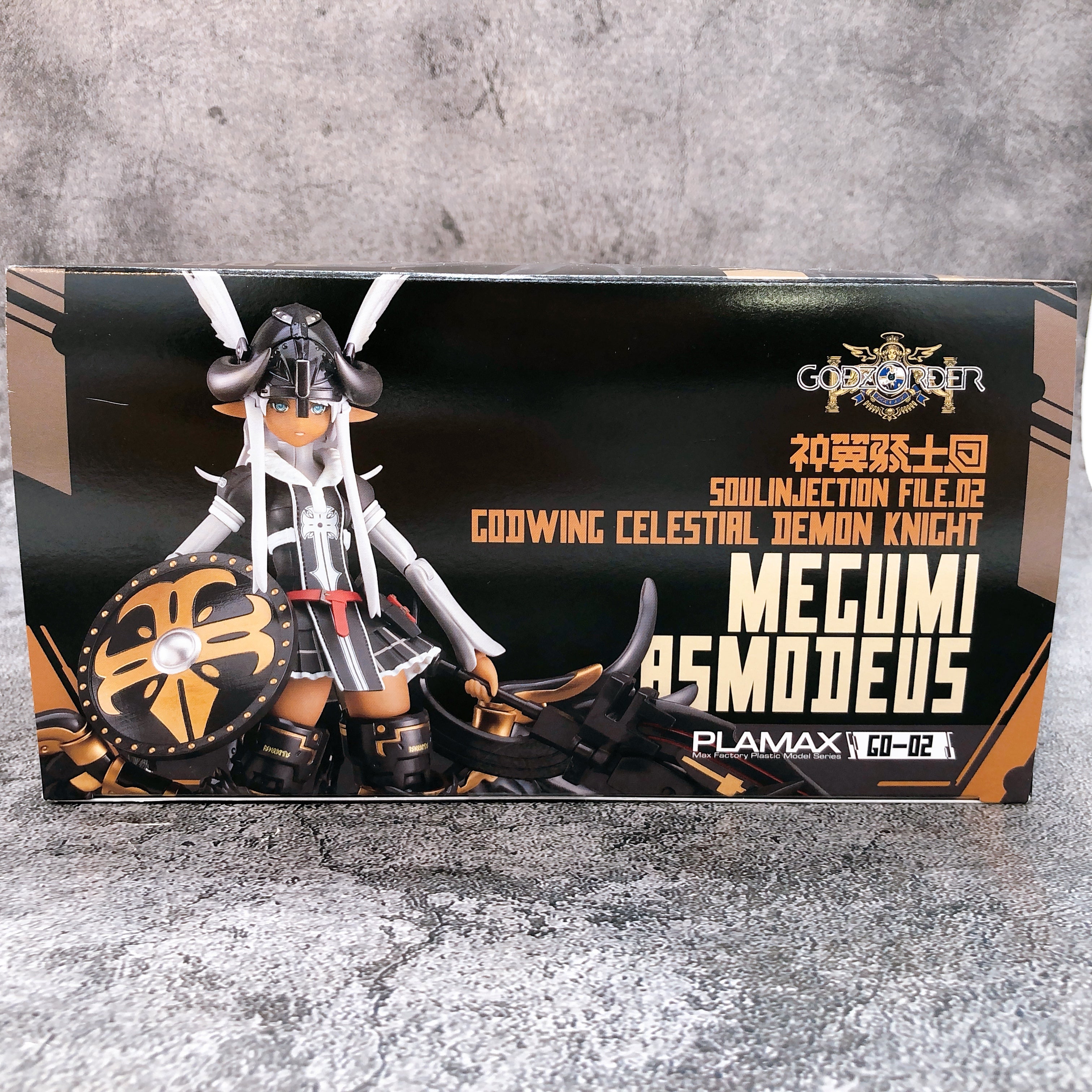 PLAMAX Godz Order Godwing Celestial Knight Megumi Asmodeus Kit Max Factory NEW
