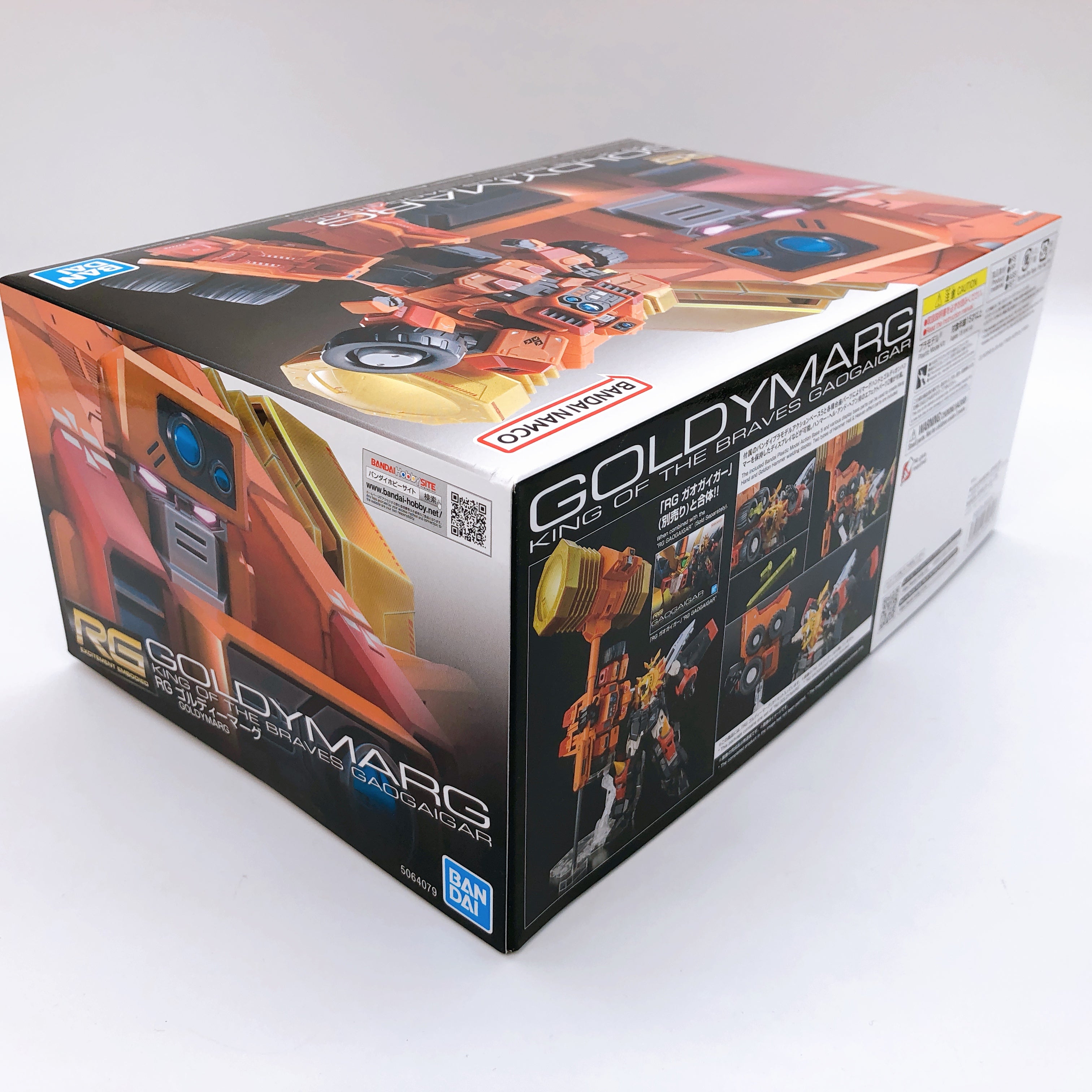 RG Goldy Marg The King of Braves GaoGaiGar Model Kit Premium Bandai NEW FASTSHIP