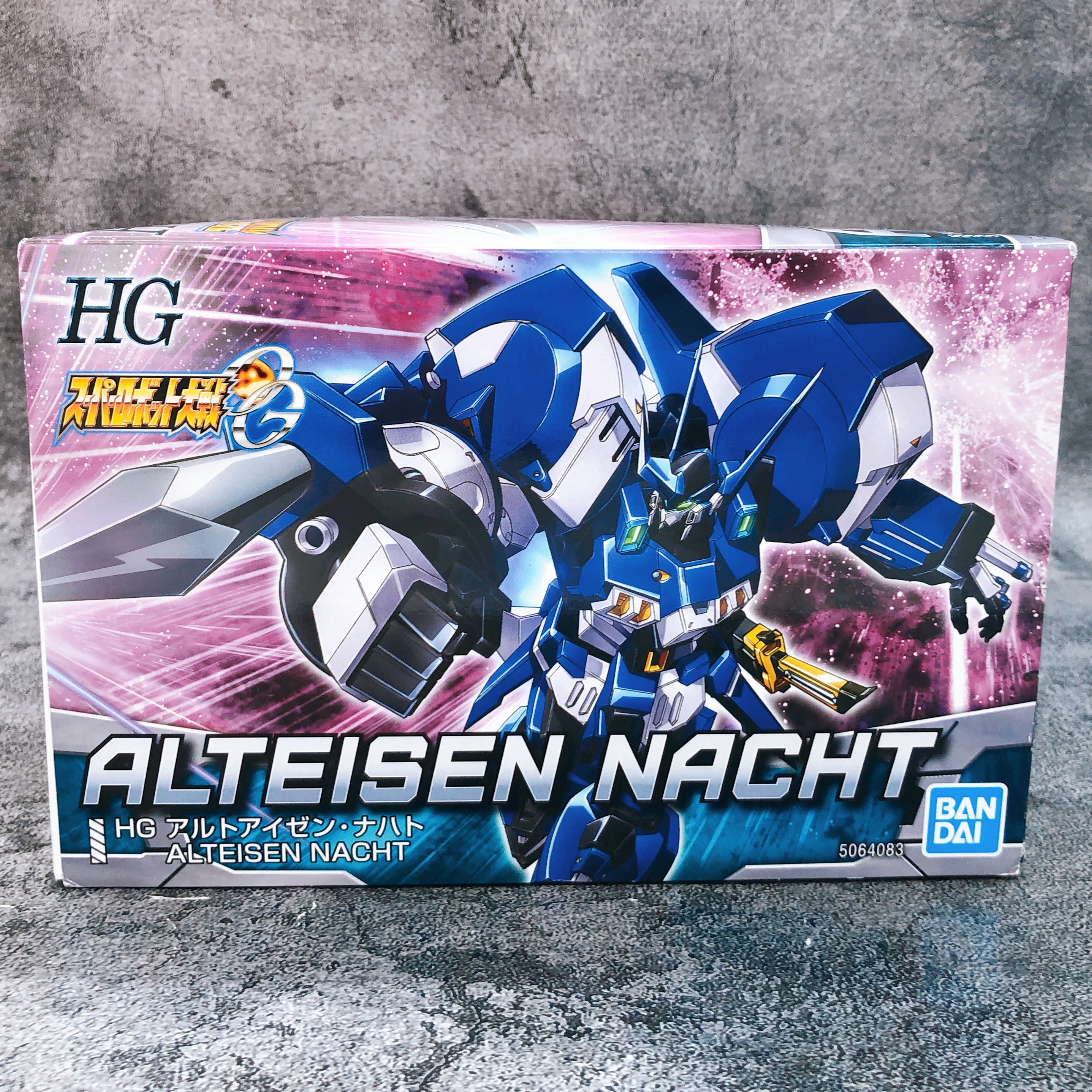 HG Alteisen Nacht Super Robot Wars OG Model Kit Premium Bandai NEW FASTSHIP