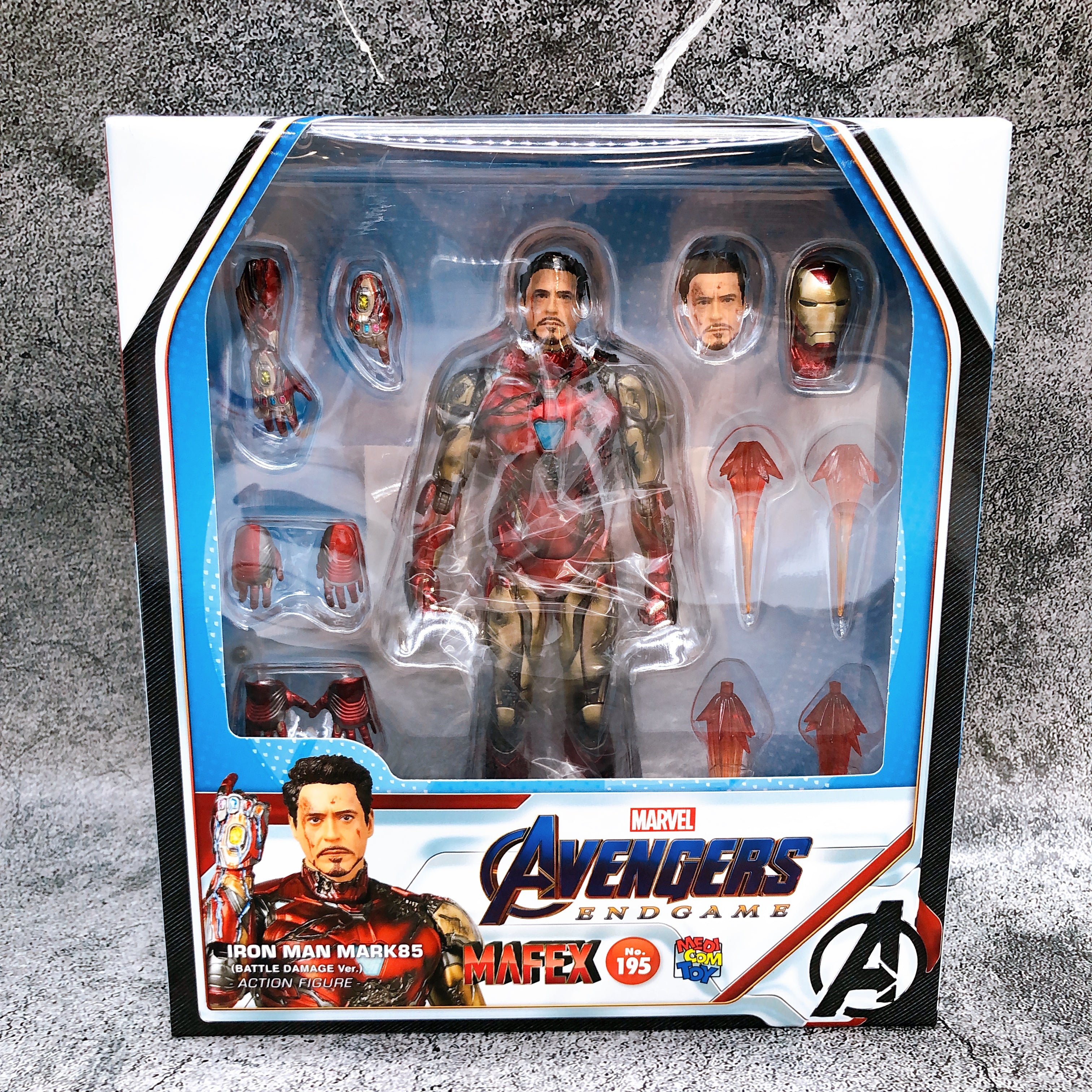 Avengers: Endgame IRON MAN MARK85 BATTLE DAMAGE Ver. MAFEX No.195 Medicom Toy