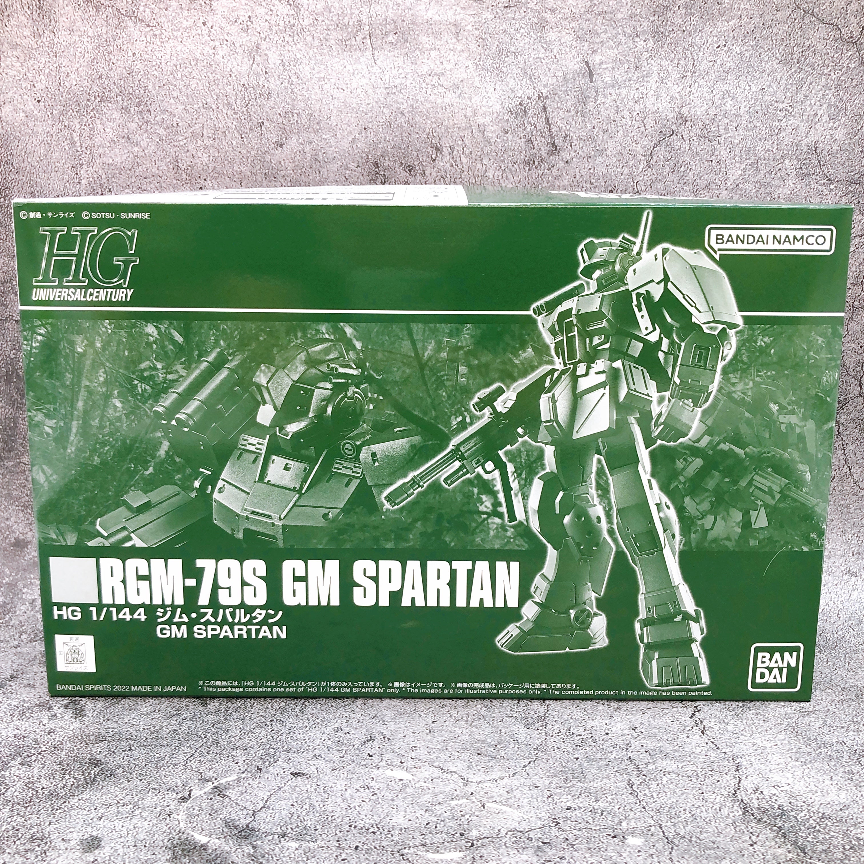 HG 1/144 GM Spartan RGM-79S Gunpla Model Kit Premium Bandai Japan NEW FASTSHIP