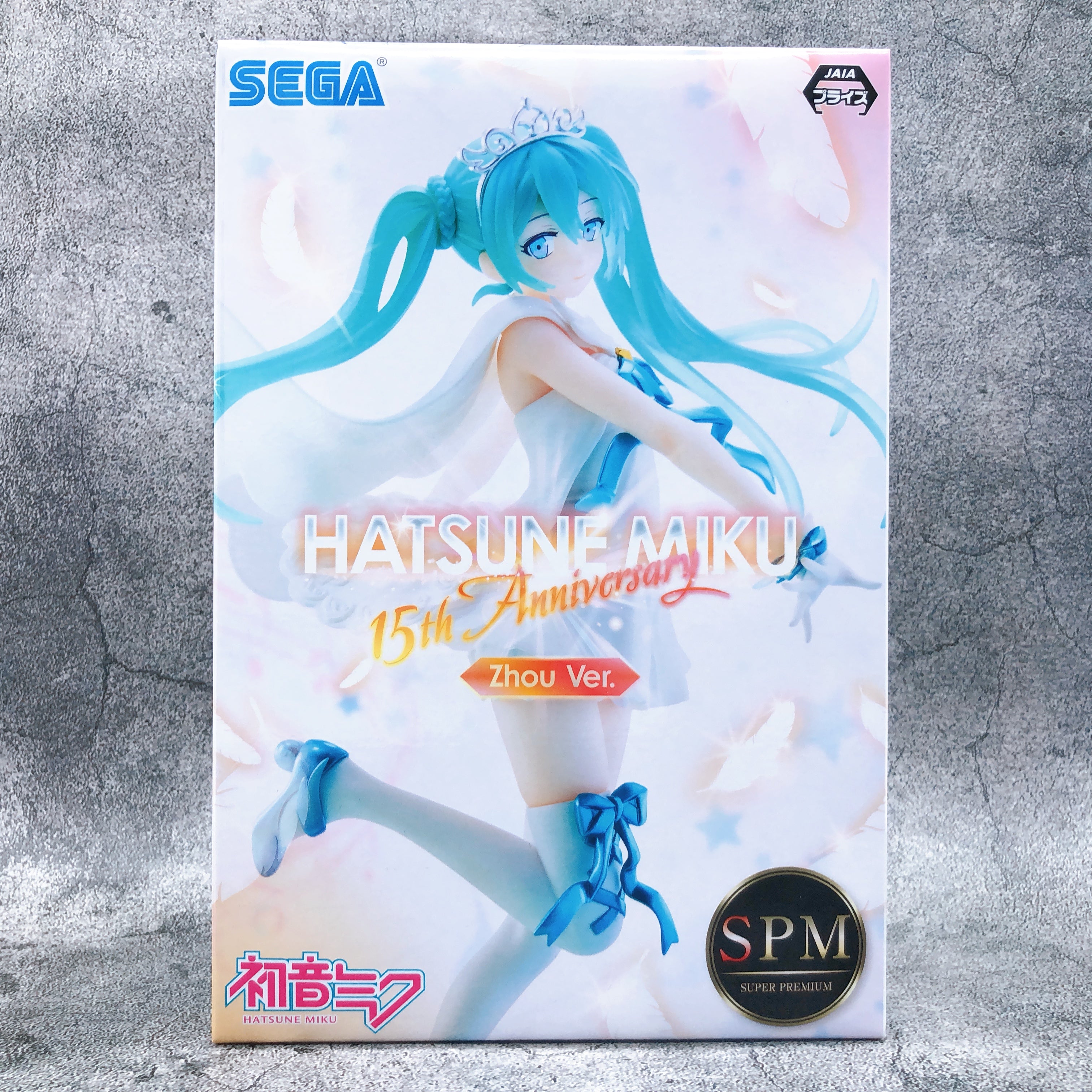 Hatsune Miku 15th Anniversary Zhou Ver. Super Premium Figure SEGA Japan FASTSHIP