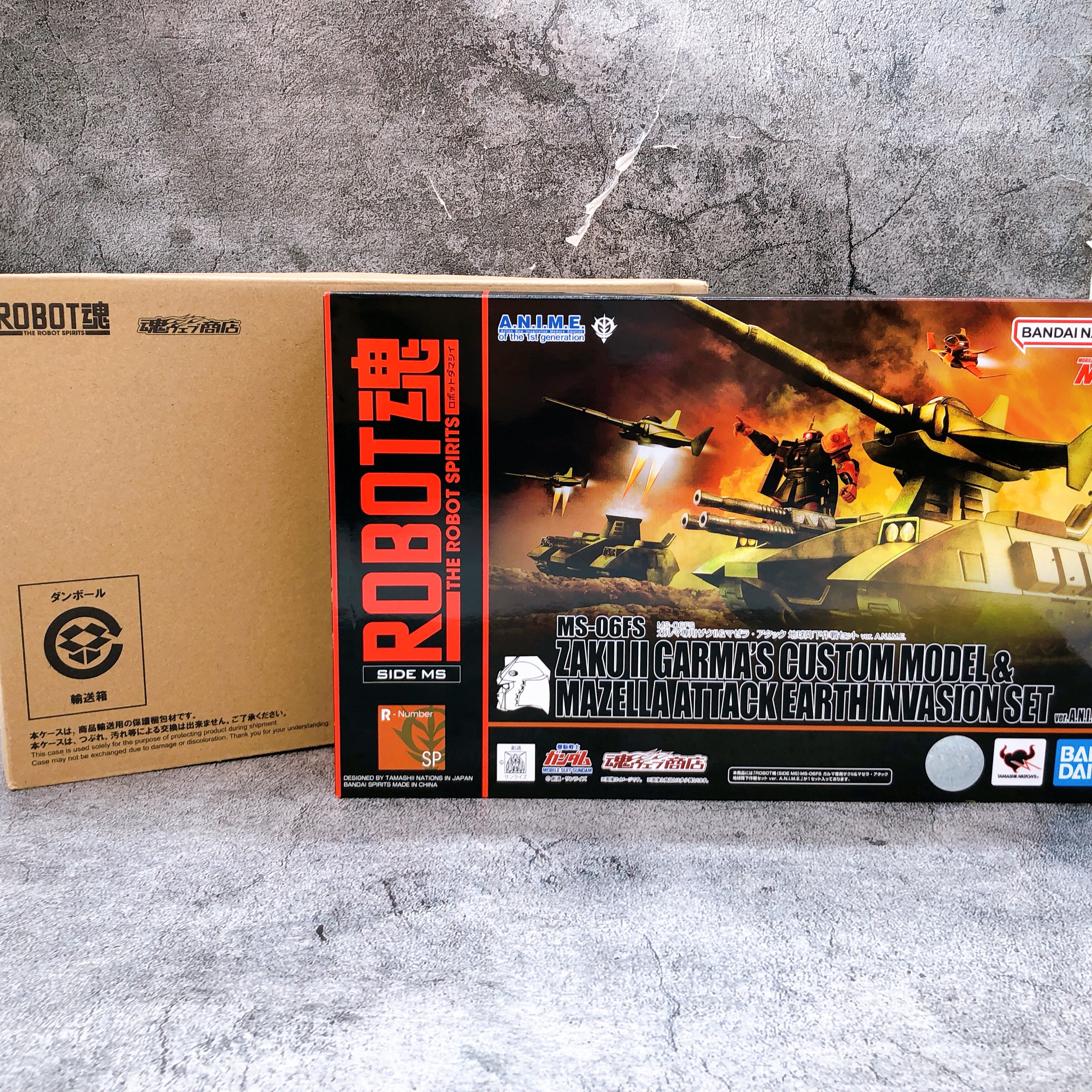 ROBOT Spirits SIDE MS MS-06FS GARMA'S ZAKU II & MAZELLA ATTACK SET Figure NEW
