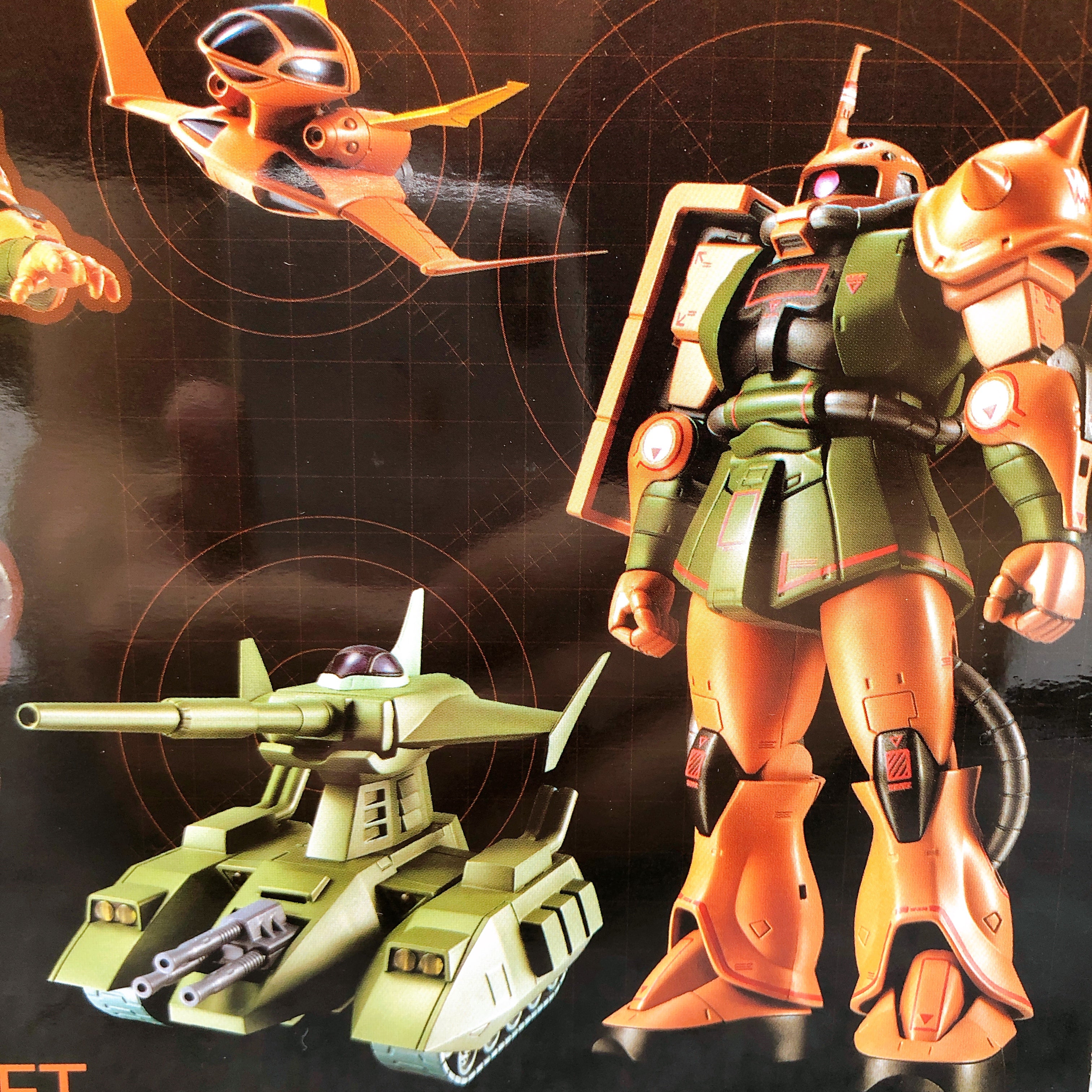 ROBOT Spirits SIDE MS MS-06FS GARMA'S ZAKU II & MAZELLA ATTACK SET Figure NEW