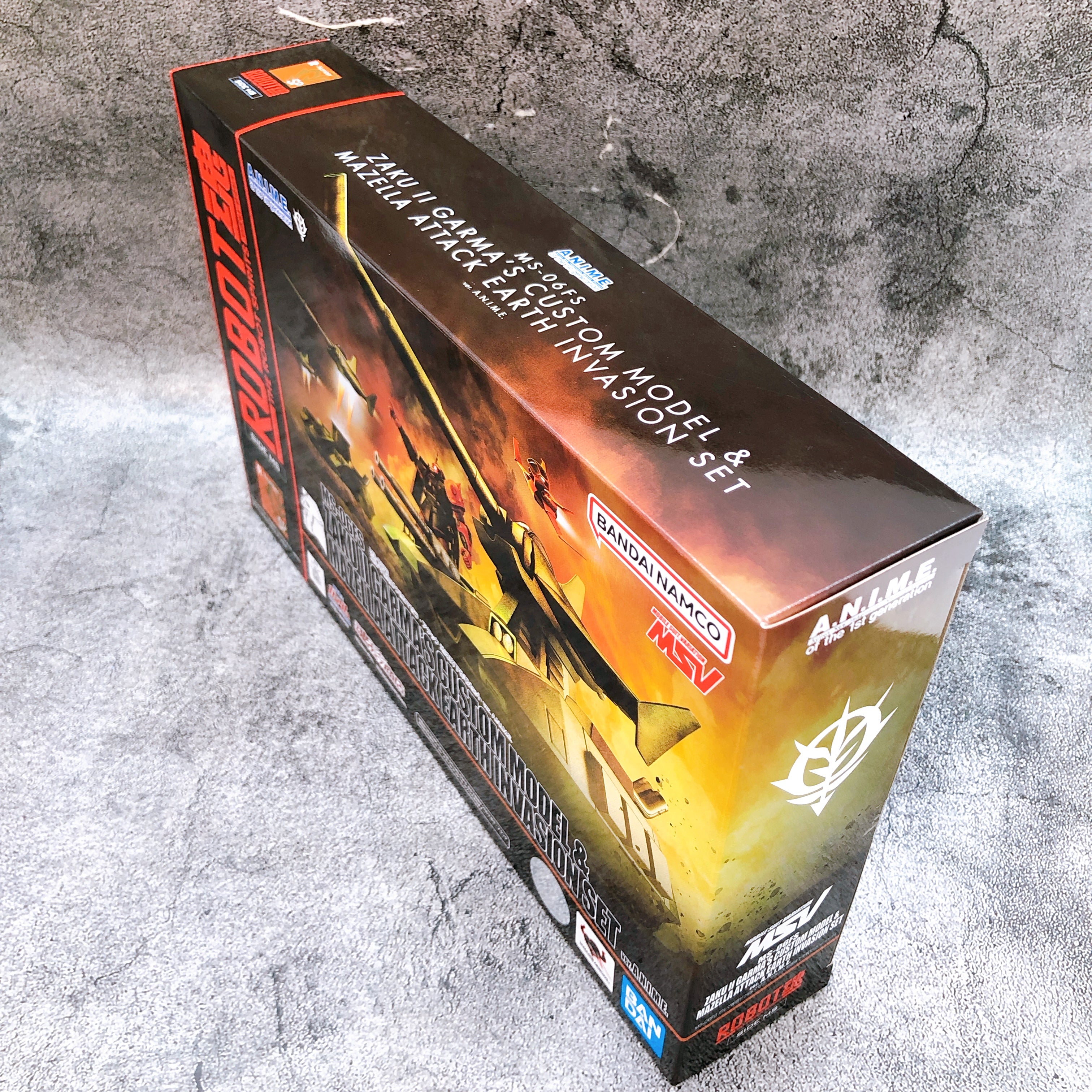 ROBOT Spirits SIDE MS MS-06FS GARMA'S ZAKU II & MAZELLA ATTACK SET Figure NEW