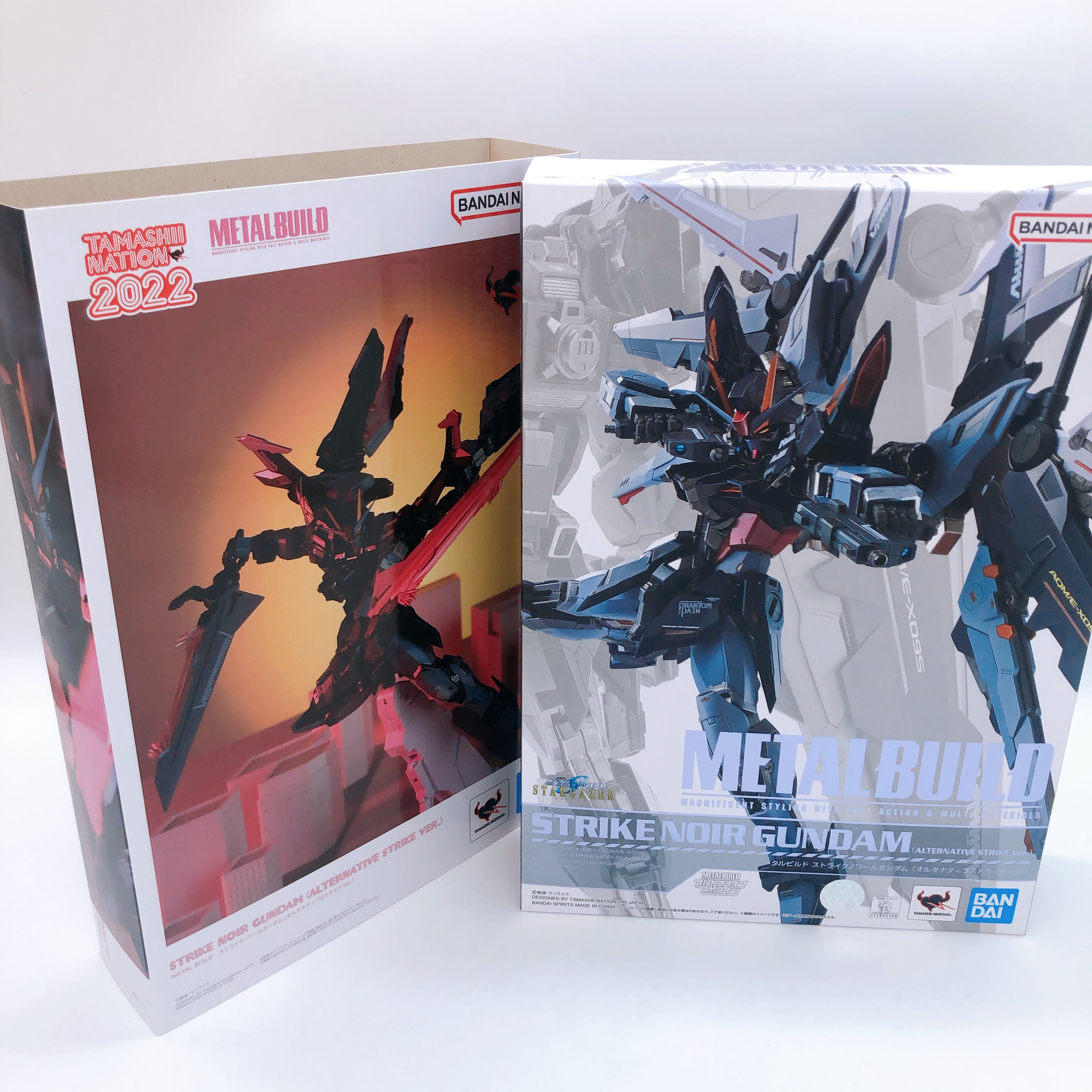 METAL BUILD Strike Noir Gundam Alternative Strike ver. Action Figure Bandai NEW