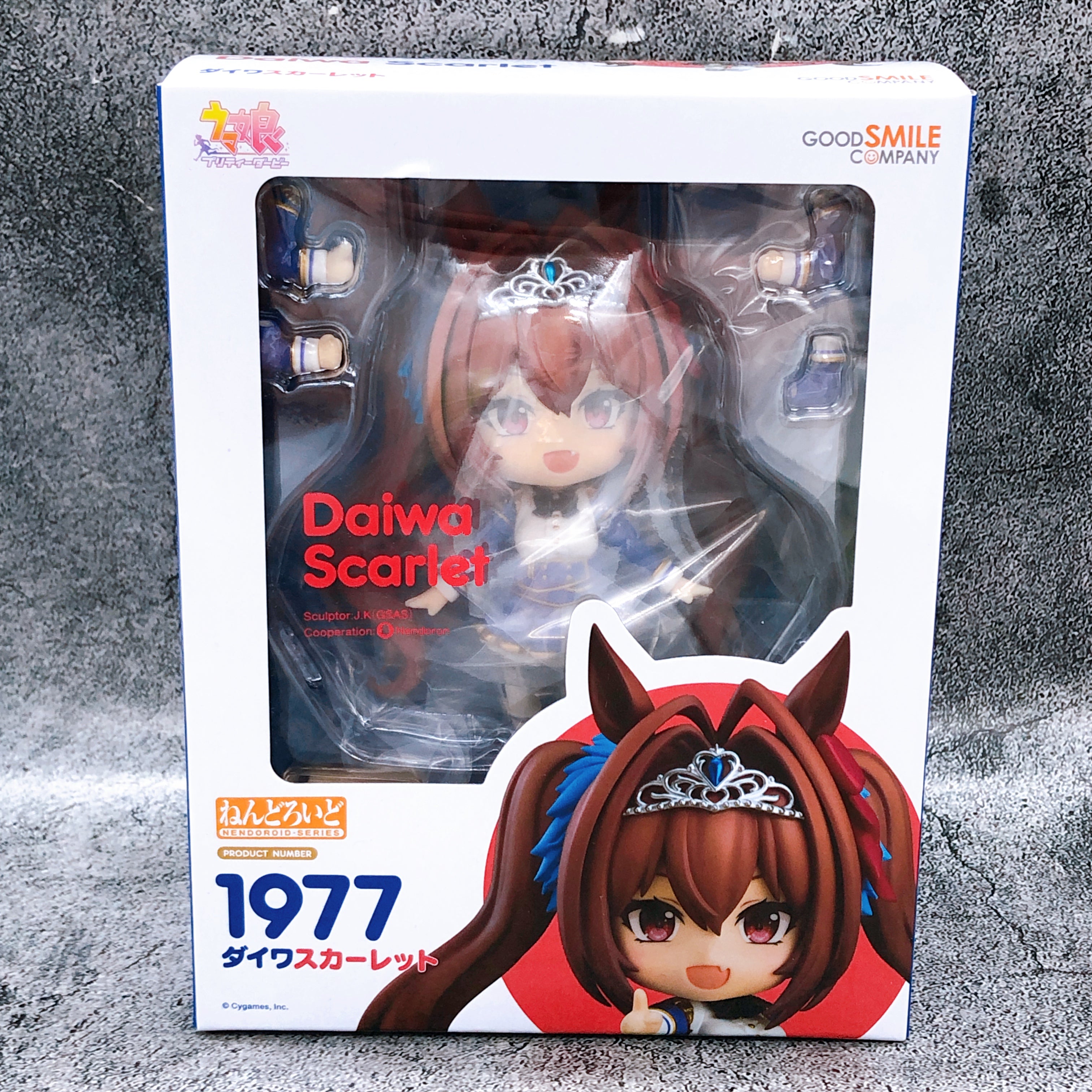 Uma Musume Pretty Derby Daiwa Scarlet Nendoroid 1977 Action Figure GSC Japan