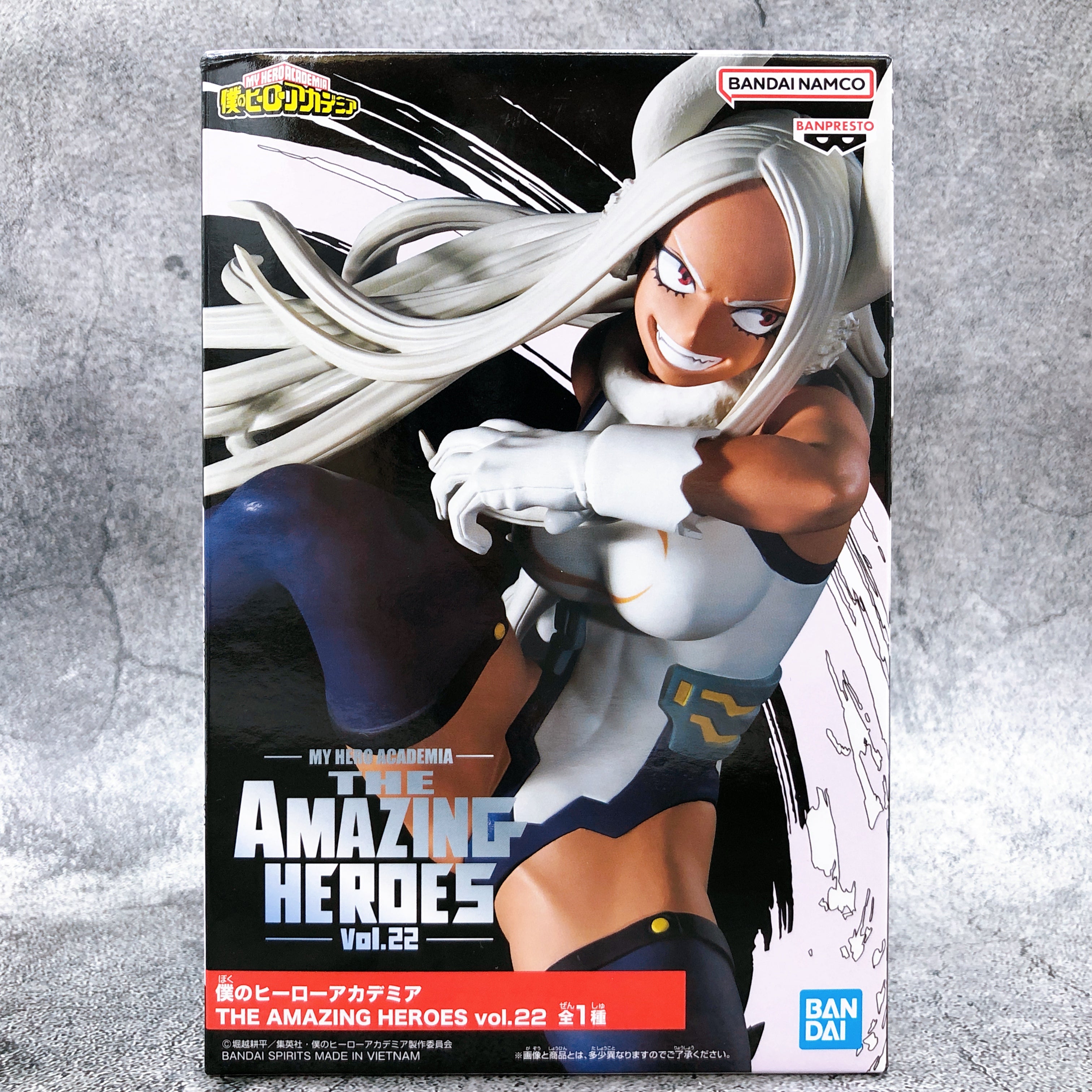 My Hero Academia Mirko THE AMAZING HEROES vol.22 Figure BANPRESTO Japan