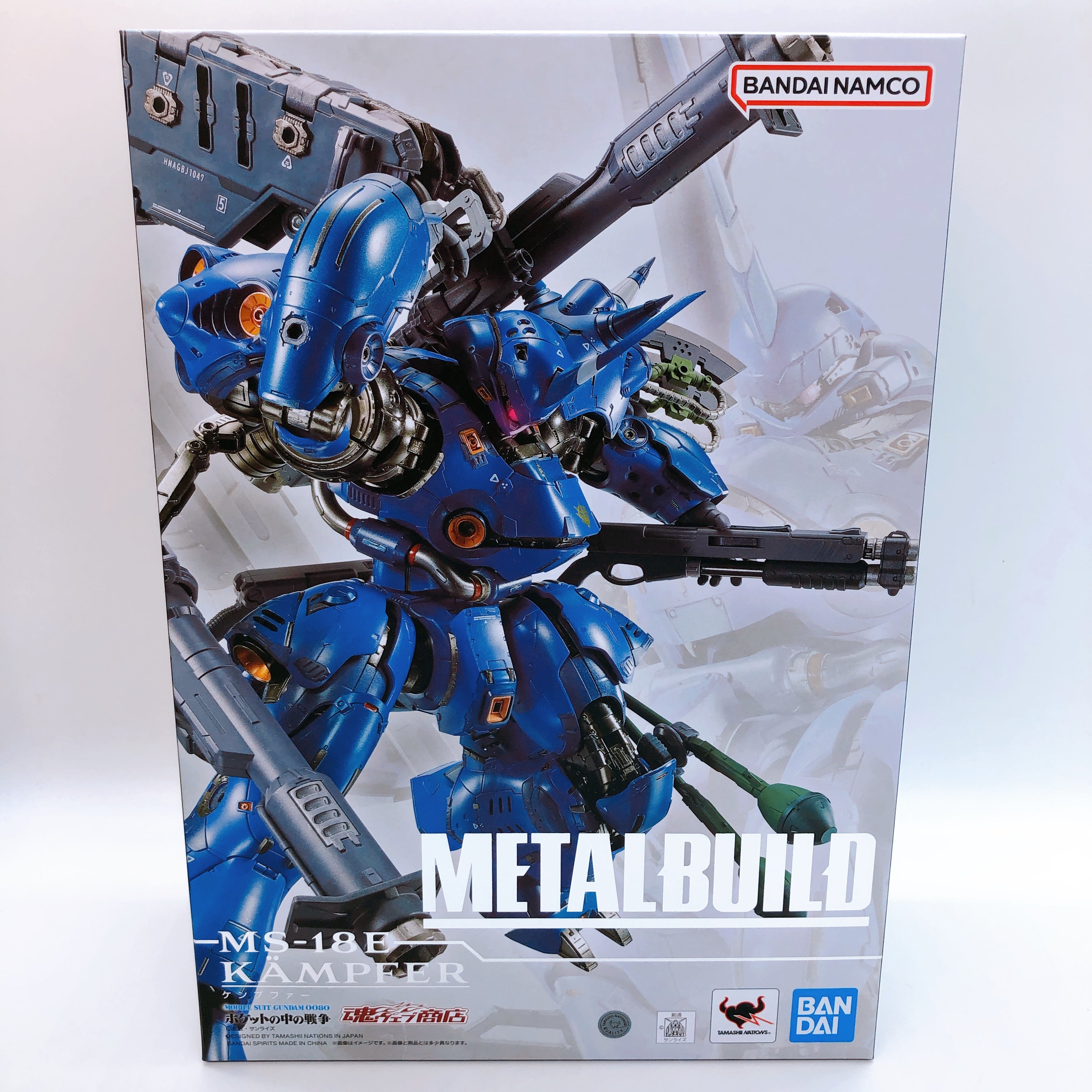 METAL BUILD MS-18E Kampfer Gundam 0080 War in the Pocket Figure Bandai NEW