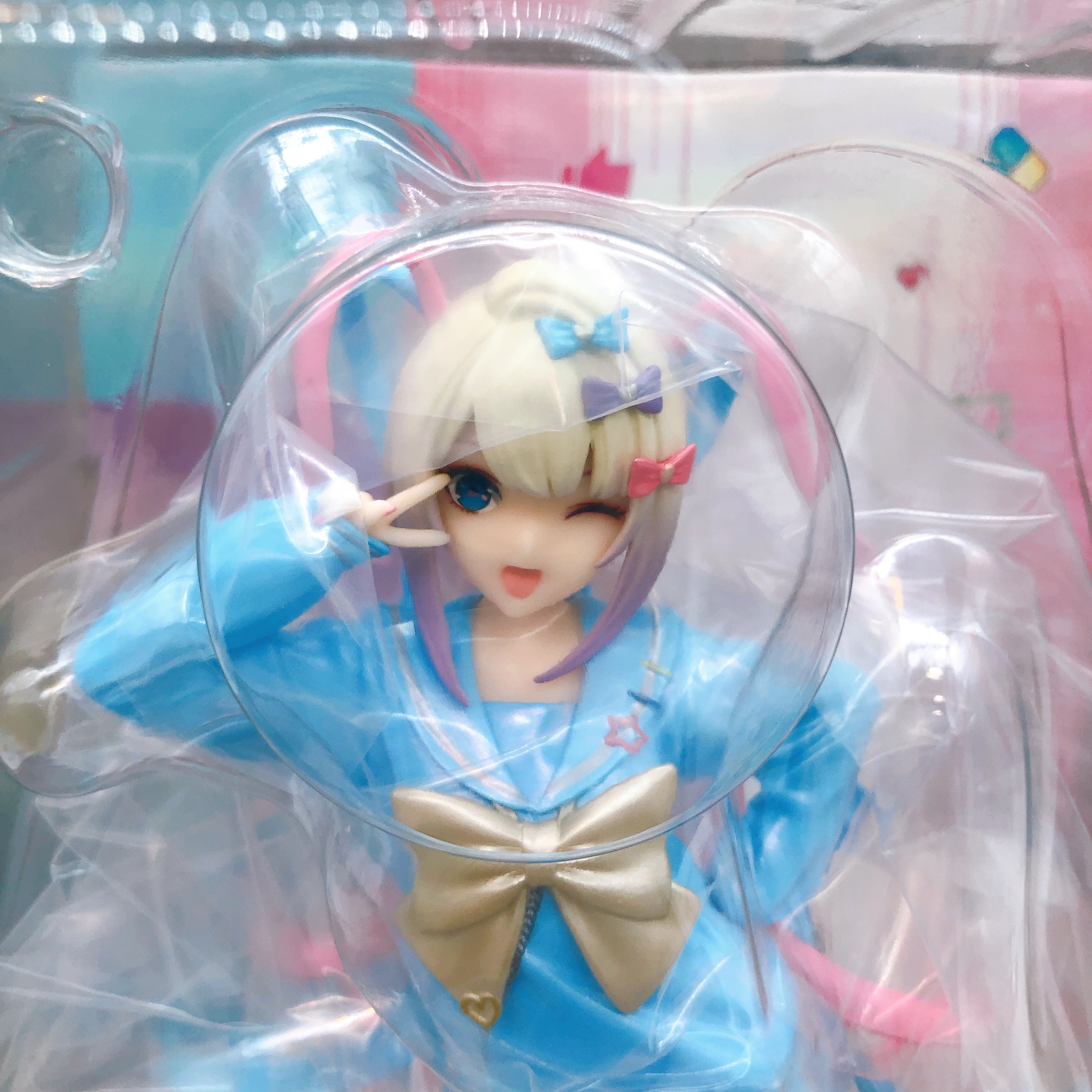 NEEDY GIRL OVERDOSE OMG Kawaii Angel Pop Up Parade PVC Figure with Bonus Cat