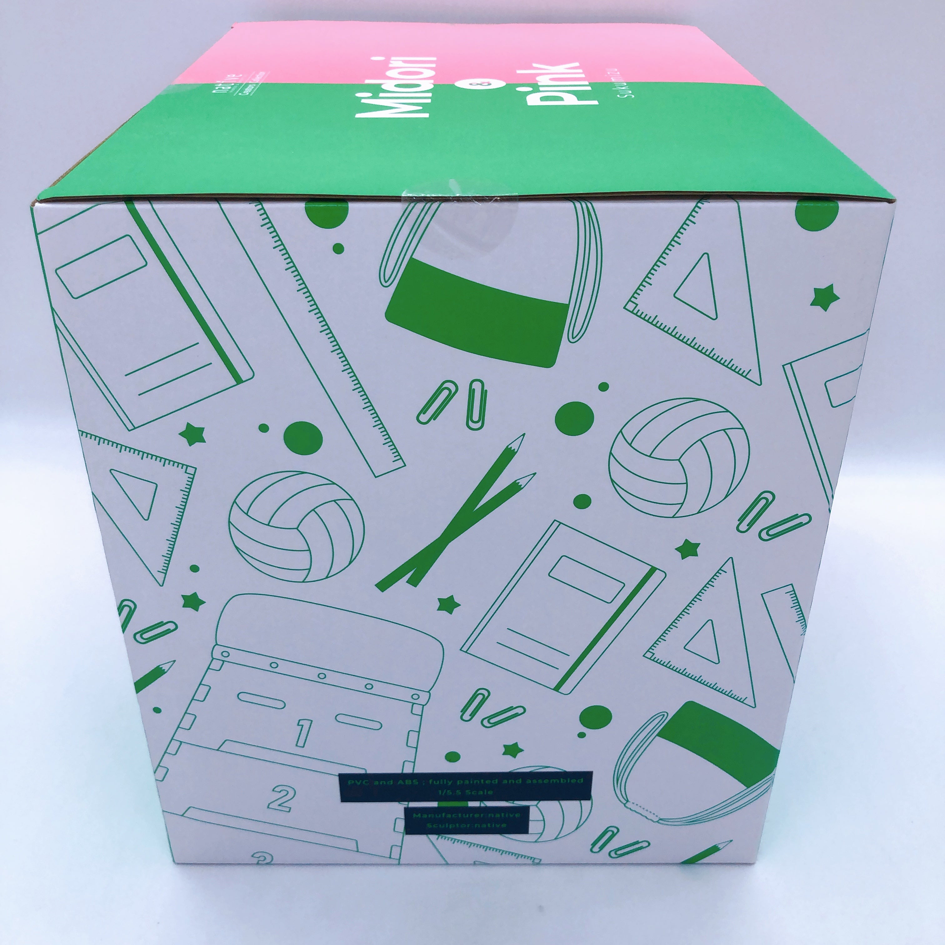 NATIVE Sukumizu Midori & Pink by Poyoyon Rock 1/5.5 Scale PVC Figure NEW