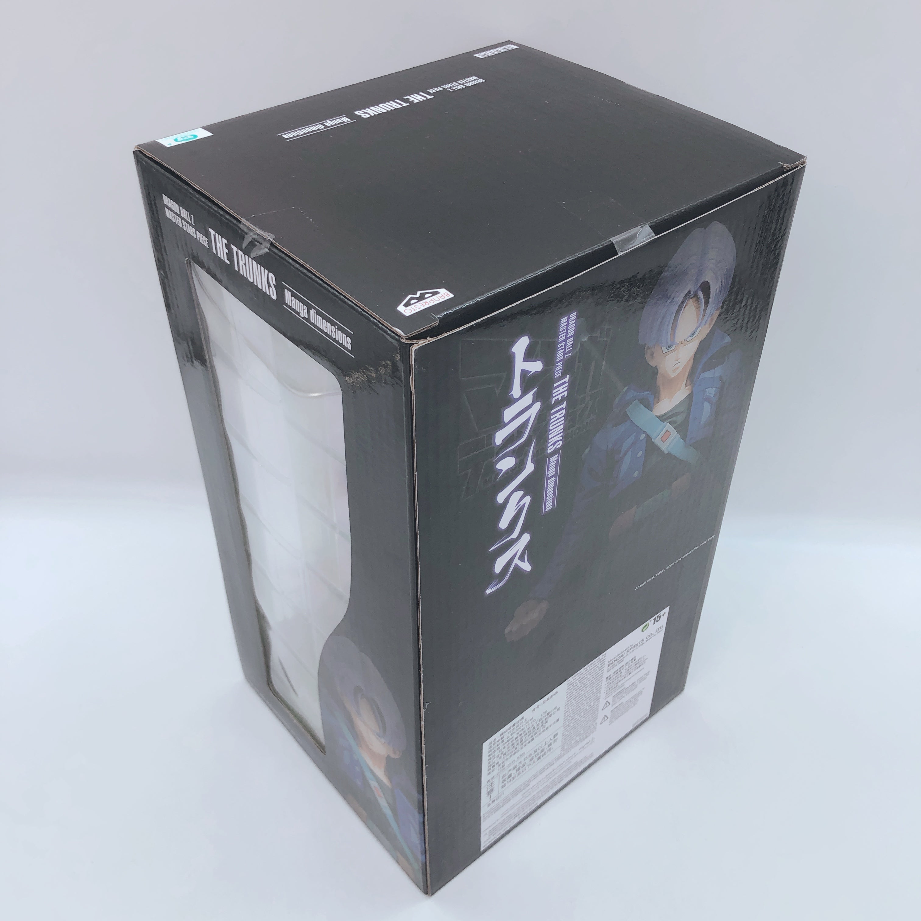 Dragon Ball Z Trunks MASTER STARS PIECE MANGA DIMENSIONS BANPRESTO AUTHENTIC 15+
