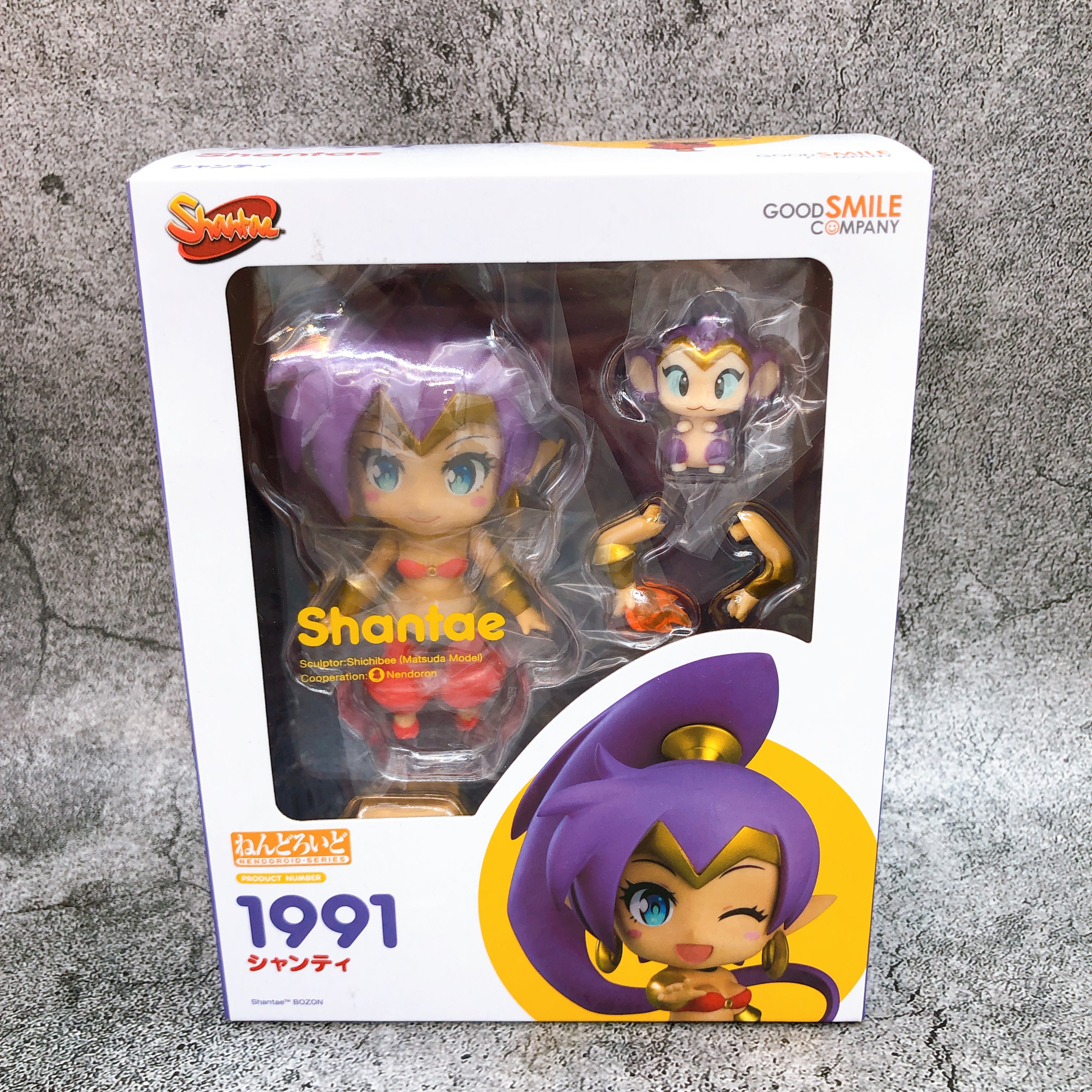 Shantae Nendoroid 1991 Action Figure Japan Sealed FASTSHIP NEW
