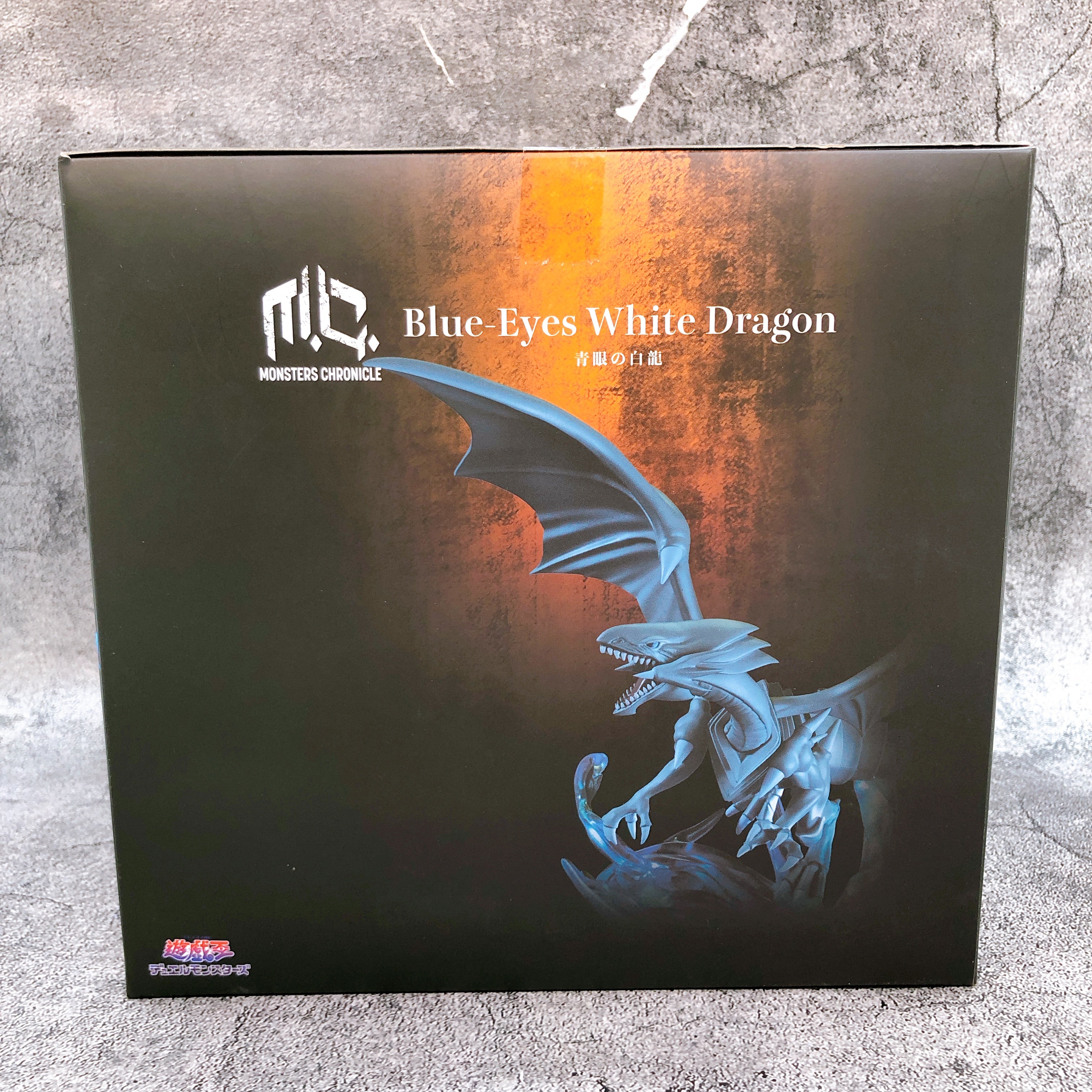 Yu-Gi-Oh Blue Eyes White Dragon Monsters Chronicle Figure MegaHouse Japan Sealed