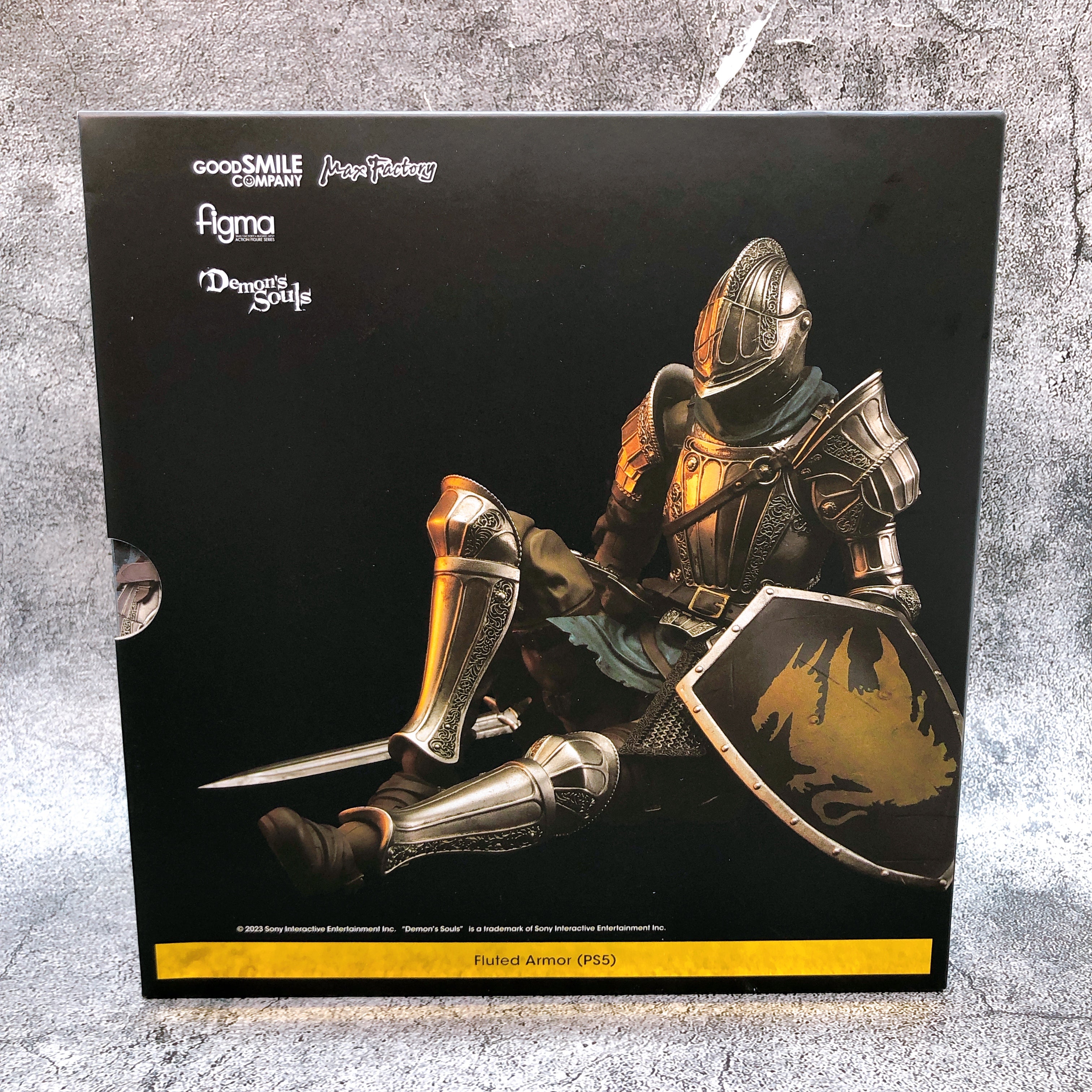Demon's Souls Fluted Armor PS5 ver. Figma 590 Max Factory Good Smile Figure NEW