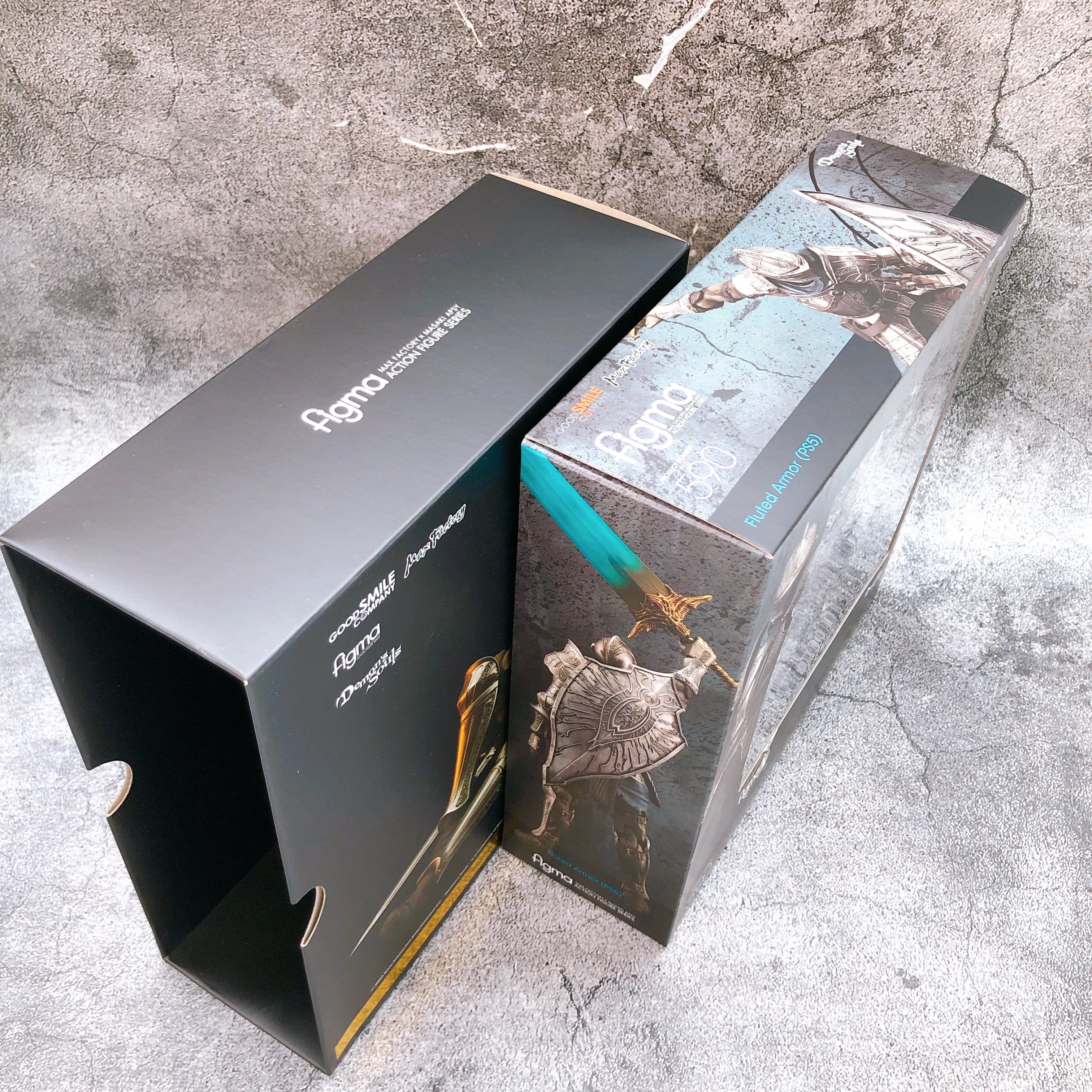 Demon's Souls Fluted Armor PS5 ver. Figma 590 Max Factory Good Smile Figure NEW