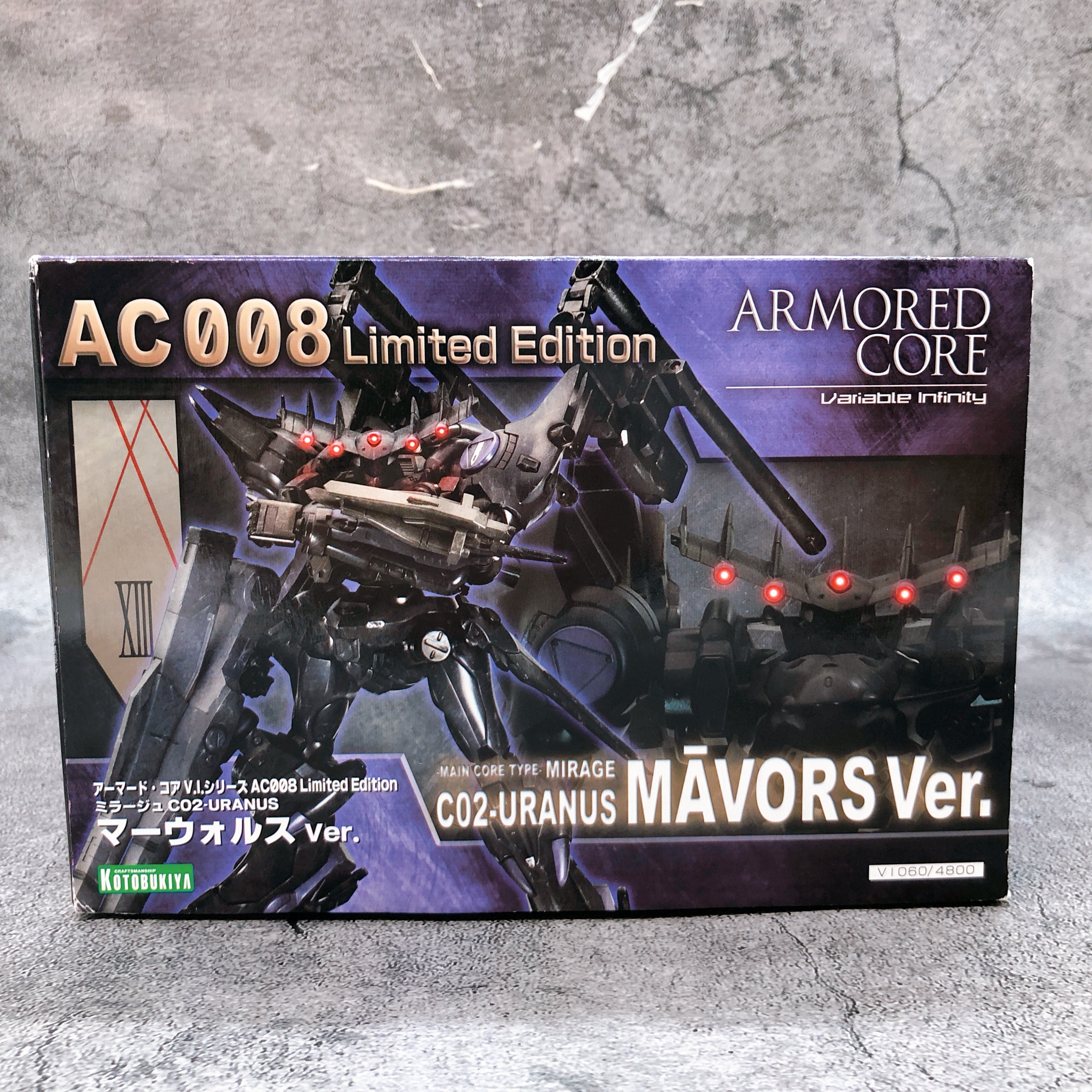 Armored Core MIRAGE C02-URANUS MAVORS Ver. 1/72 Limited Model Kit KOTOBUKIYA NEW