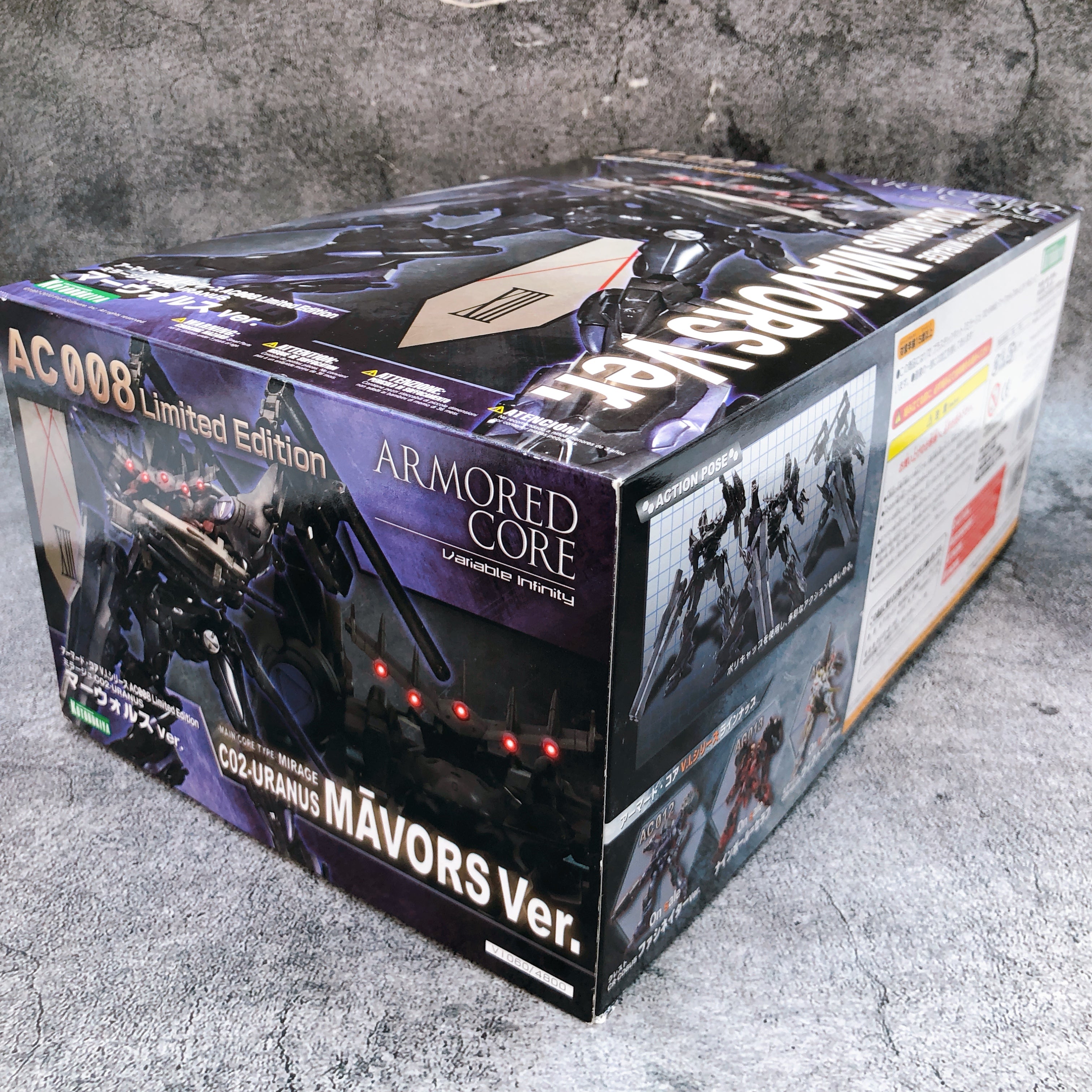 Armored Core MIRAGE C02-URANUS MAVORS Ver. 1/72 Limited Model Kit KOTOBUKIYA NEW