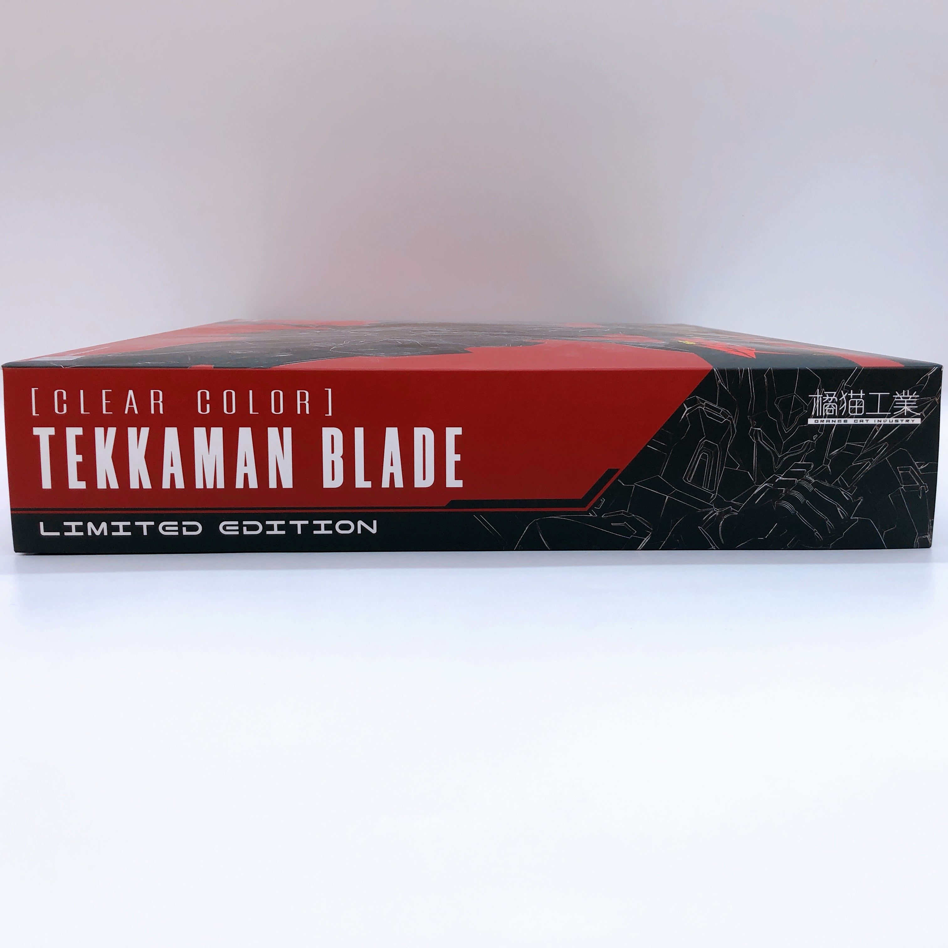 WAVE Tekkaman Blade Clear Color Plastic Model Kit Orange Cat Industry Japan NEW