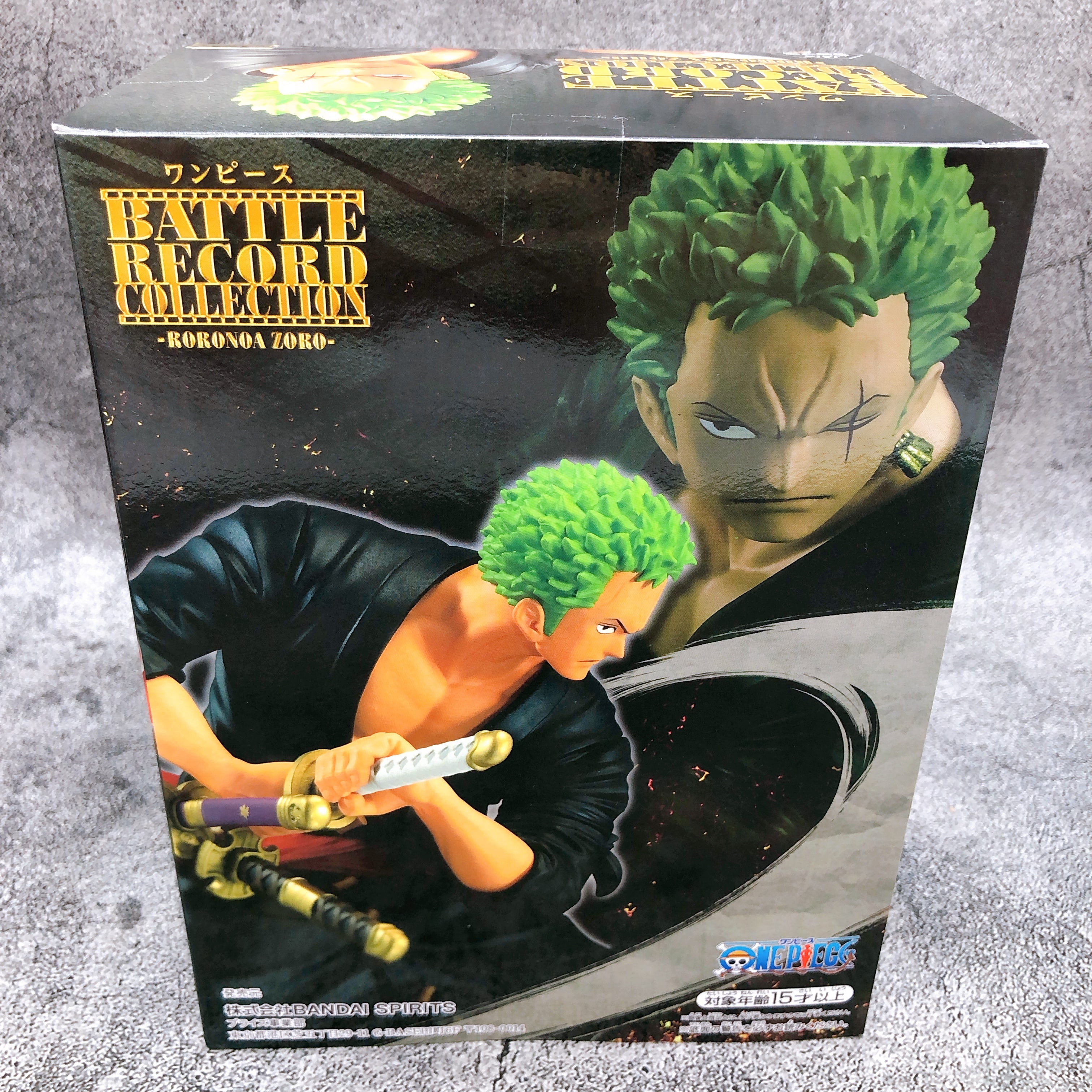 ONE PIECE Roronoa Zoro BATTLE RECORD COLLECTION Figure BANPRESTO Japan FASTSHIP