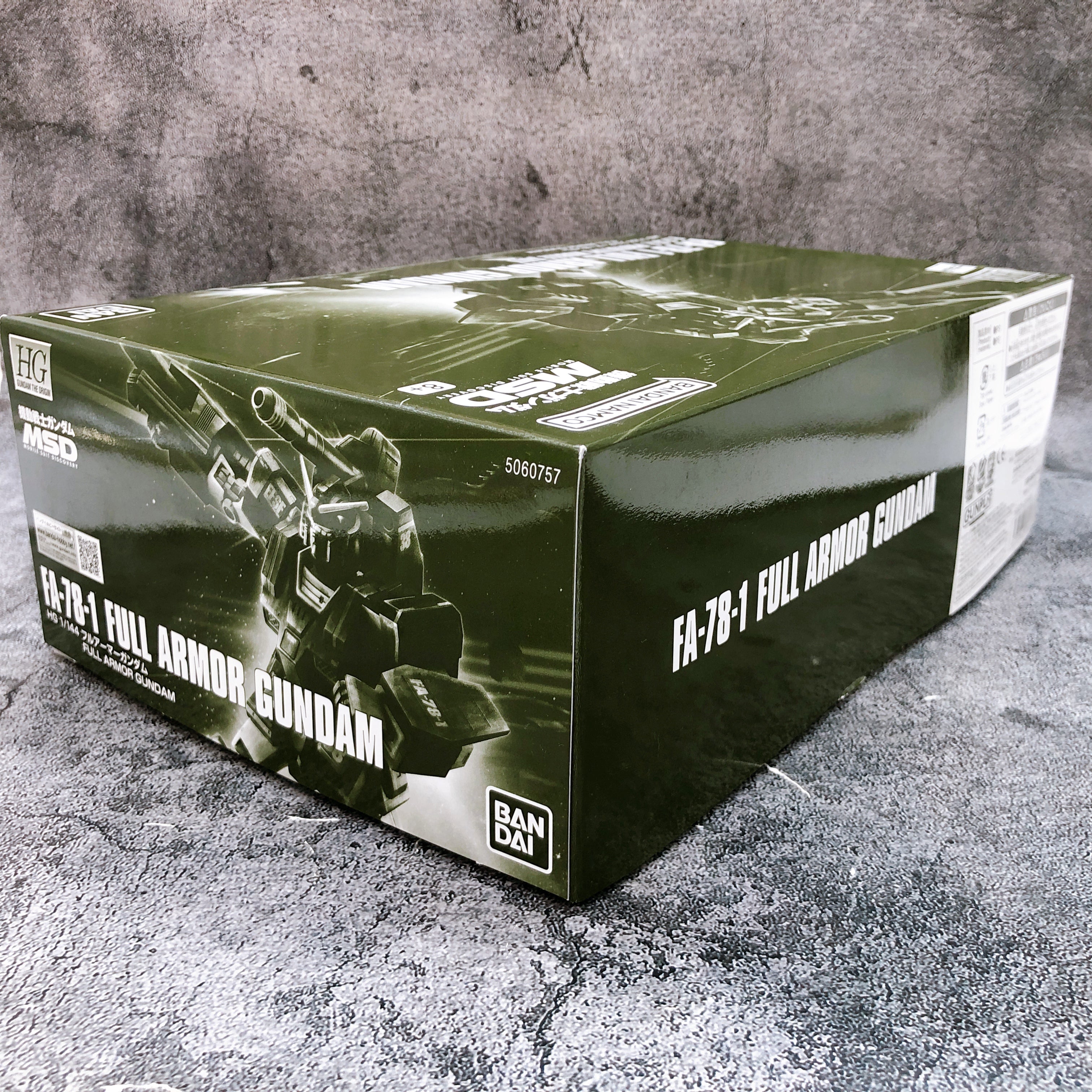 HG 1/144 Full Armor Gundam FA-78-1 Gundam MSD Model Kit Premium Bandai Japan NEW