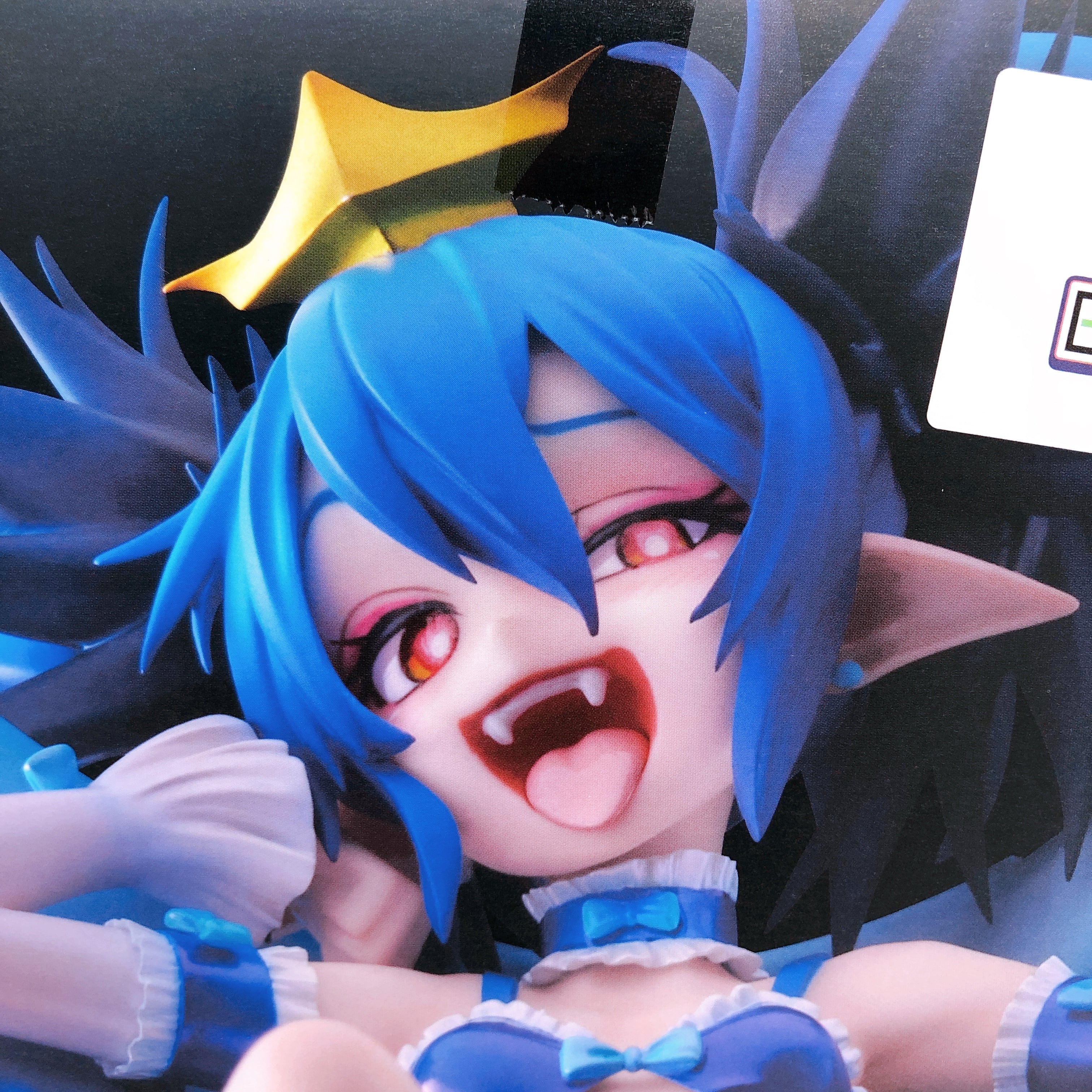BOMBERGIRL Aqua Lewysia Aquablue Vampire Negligee Ver 1/7 Figure AmiAmi Sealed
