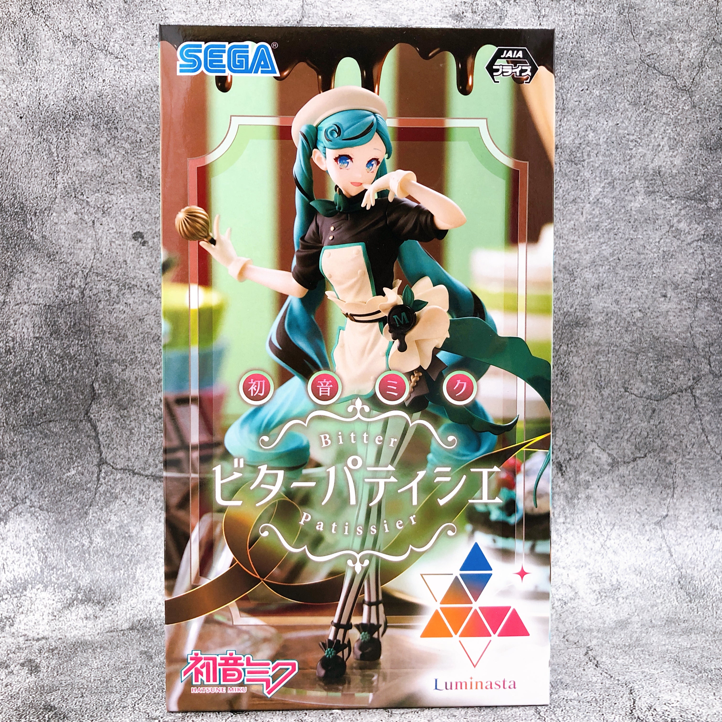 Hatsune Miku Bitter Patissier Luminasta Figure SEGA Japan FASTSHIP AUTHENTIC