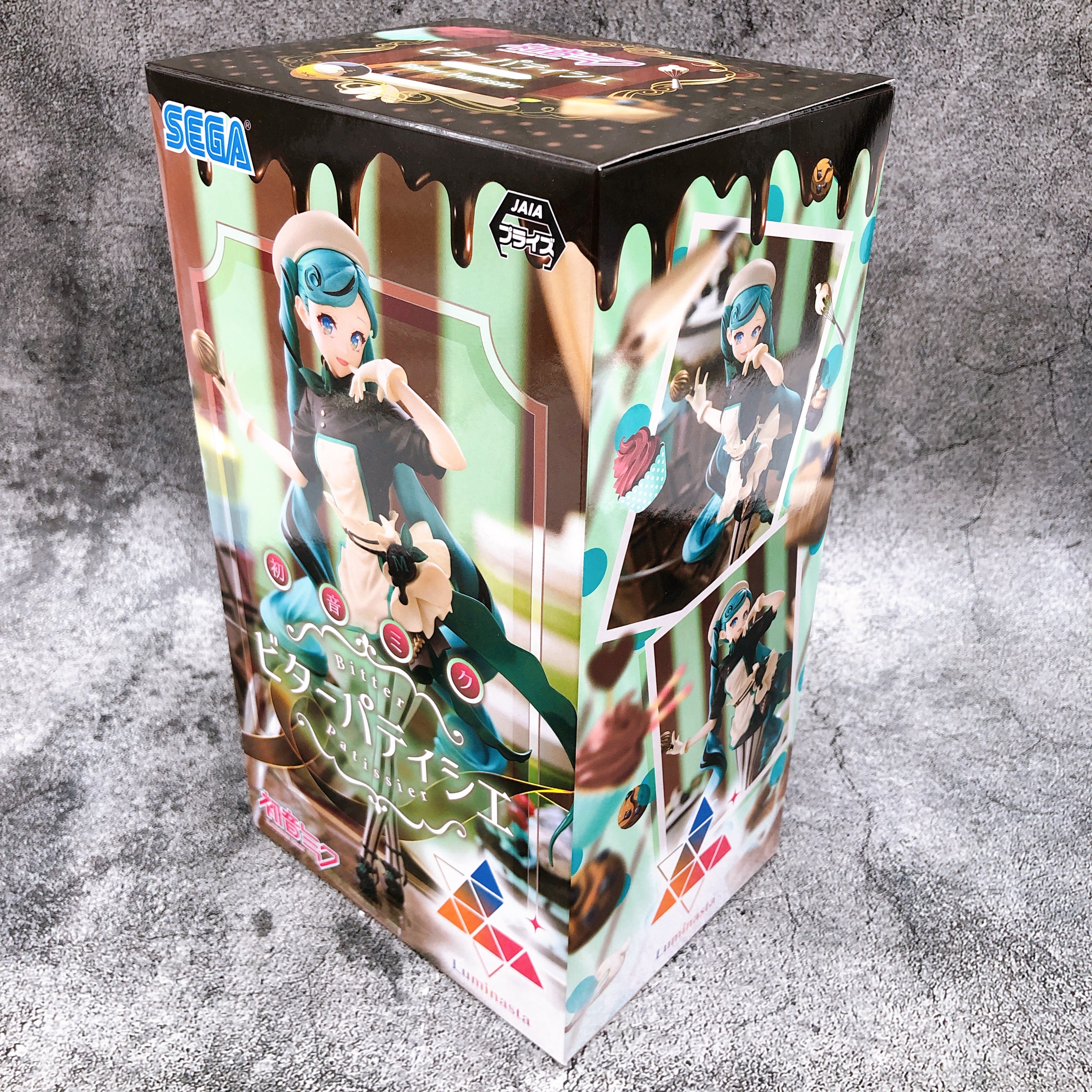 Hatsune Miku Bitter Patissier Luminasta Figure SEGA Japan FASTSHIP AUTHENTIC