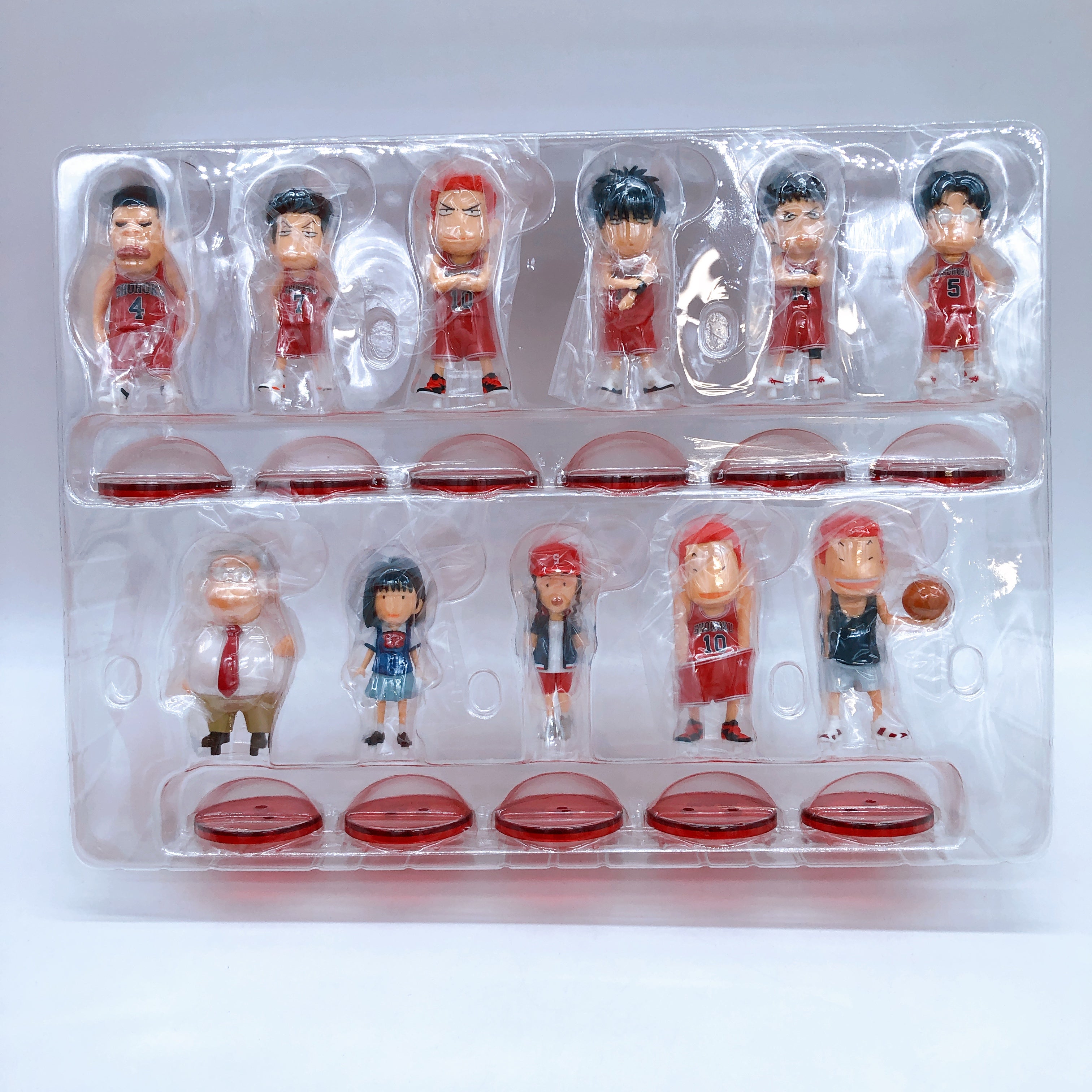 The First Slam Dunk Collection Figure Team Shohoku Set Toei Japan NEW