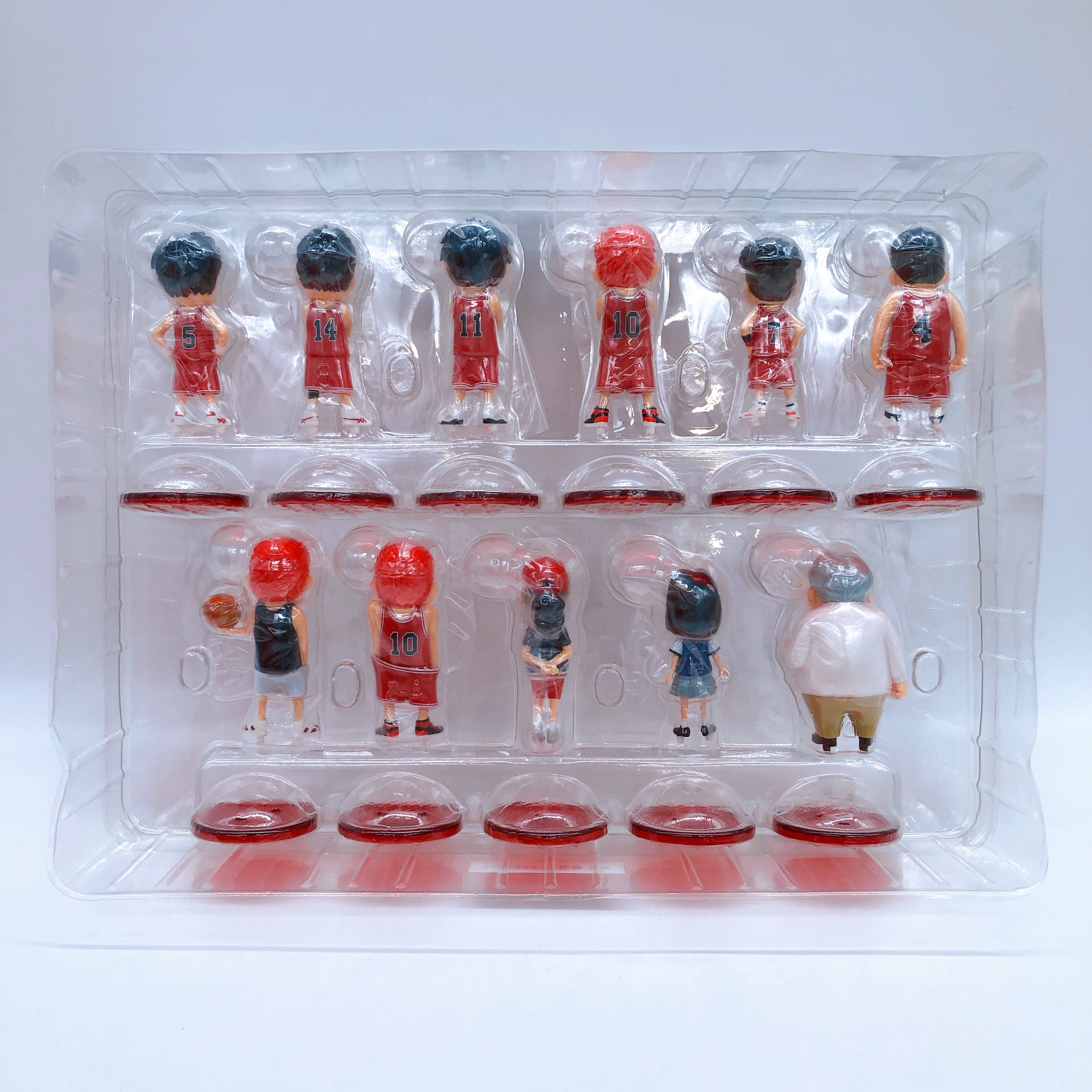 The First Slam Dunk Collection Figure Team Shohoku Set Toei Japan NEW