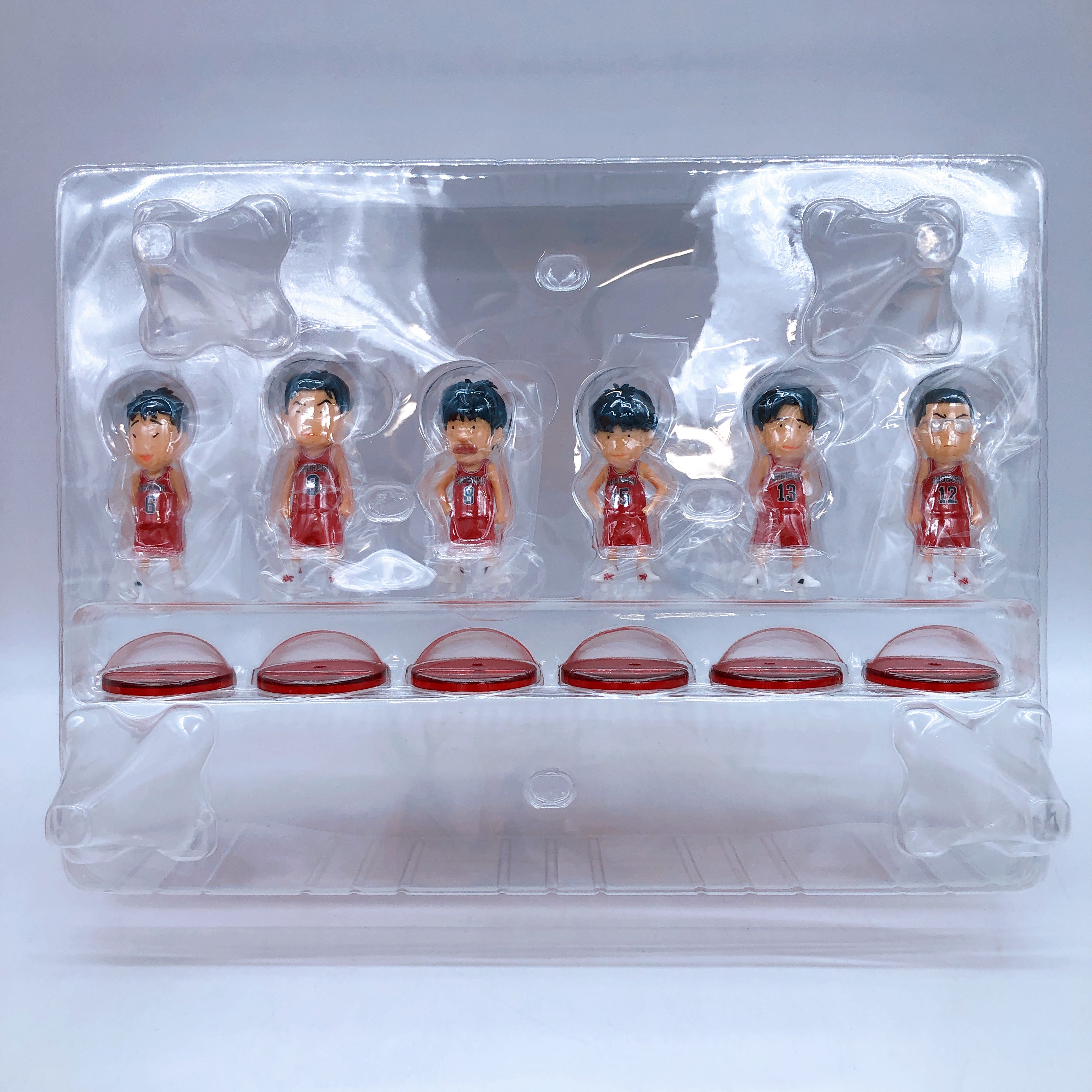 The First Slam Dunk Collection Figure Team Shohoku Set Toei Japan NEW