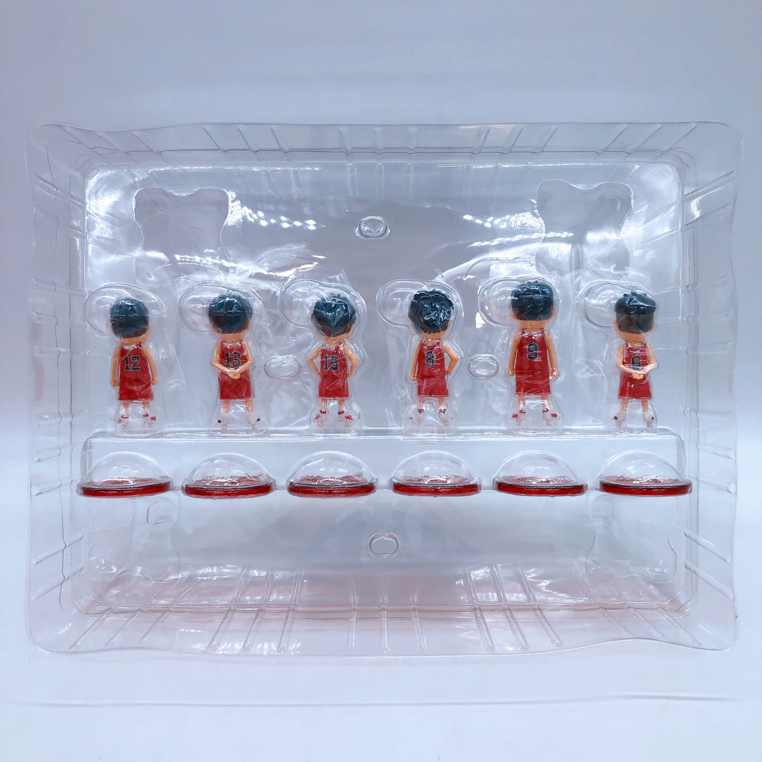 The First Slam Dunk Collection Figure Team Shohoku Set Toei Japan NEW