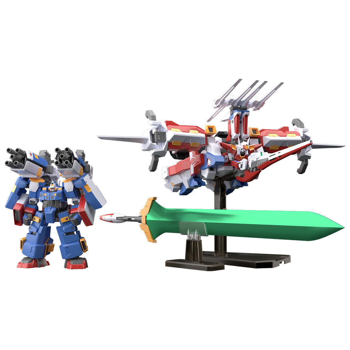 SMP R-2 Powered & R-3 Powered Shokugan Model Kit Premium Bandai Japan Sealed NEW