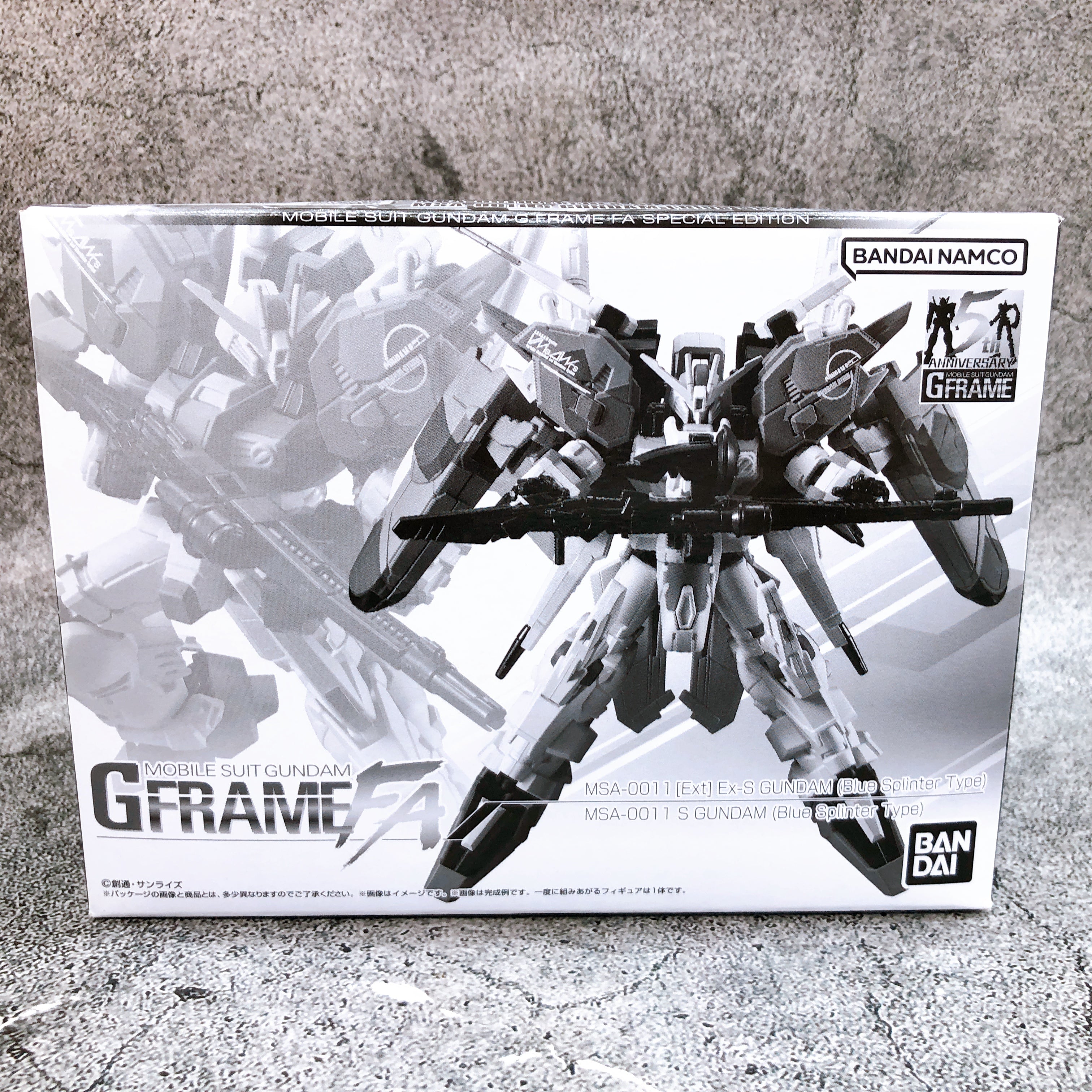 G Frame FA EX-S Gundam / S Gundam Blue Splitter Premium Bandai Figure NEW