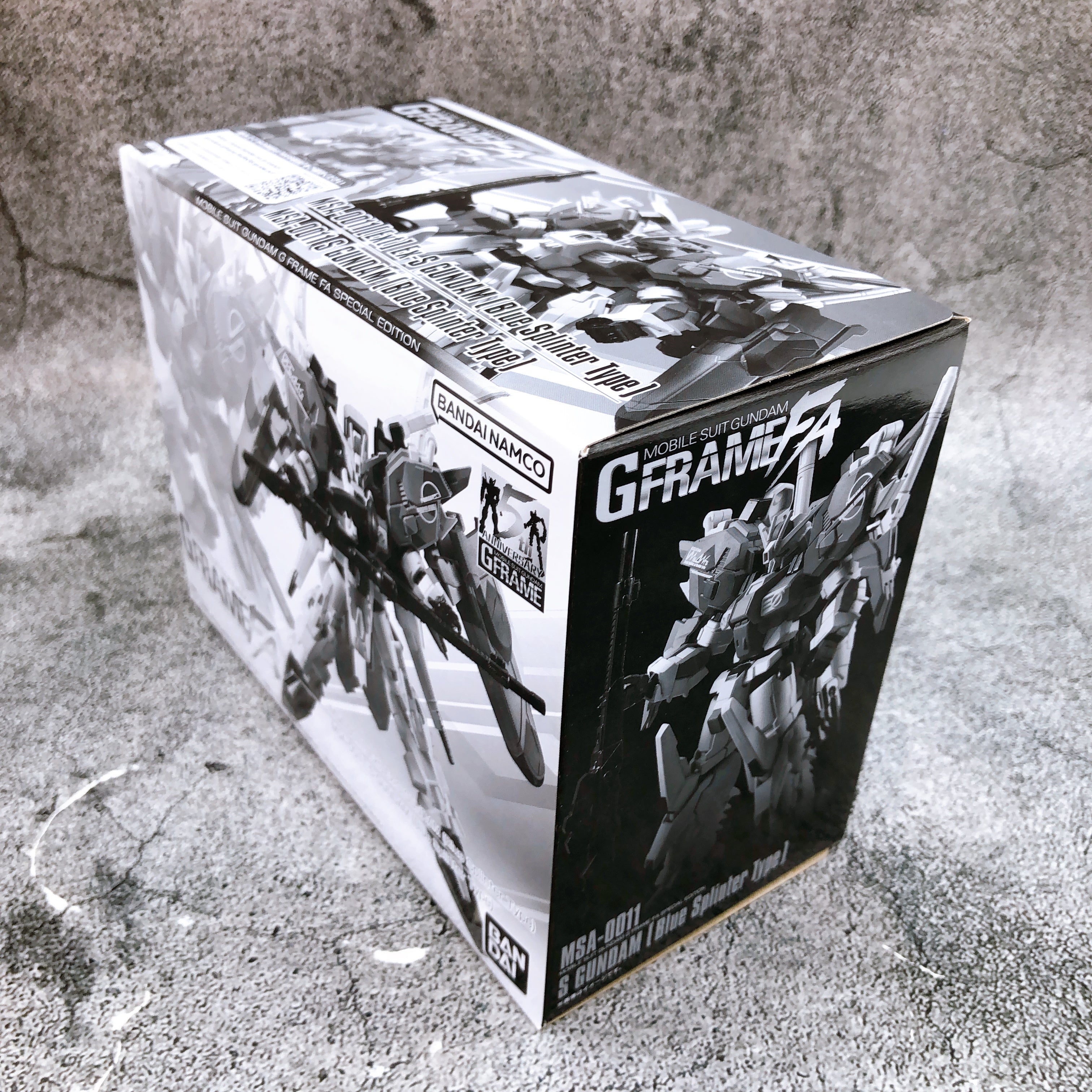 G Frame FA EX-S Gundam / S Gundam Blue Splitter Premium Bandai Figure NEW