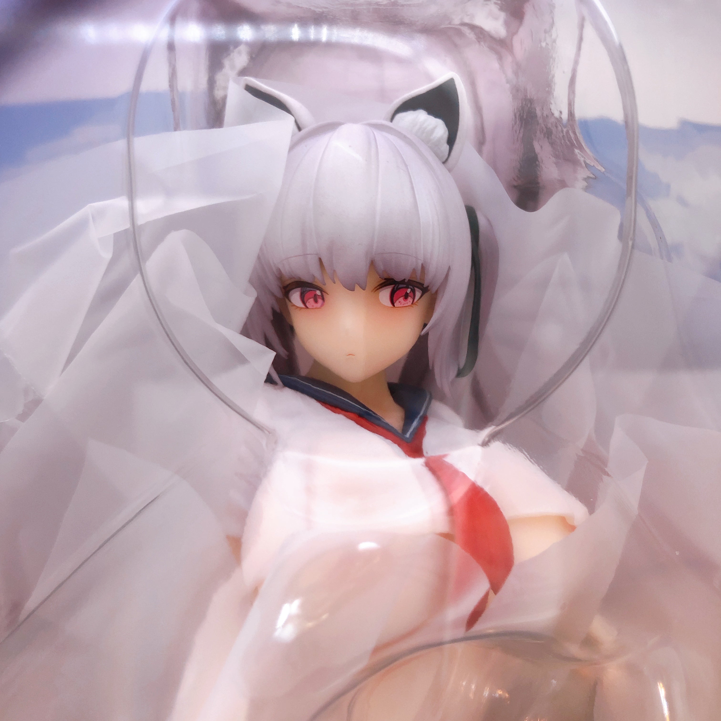 Guluco Alvina-chan Uniform Ver. 1/7 Scale PVC Figure Maxcute AUTHENTIC Japan