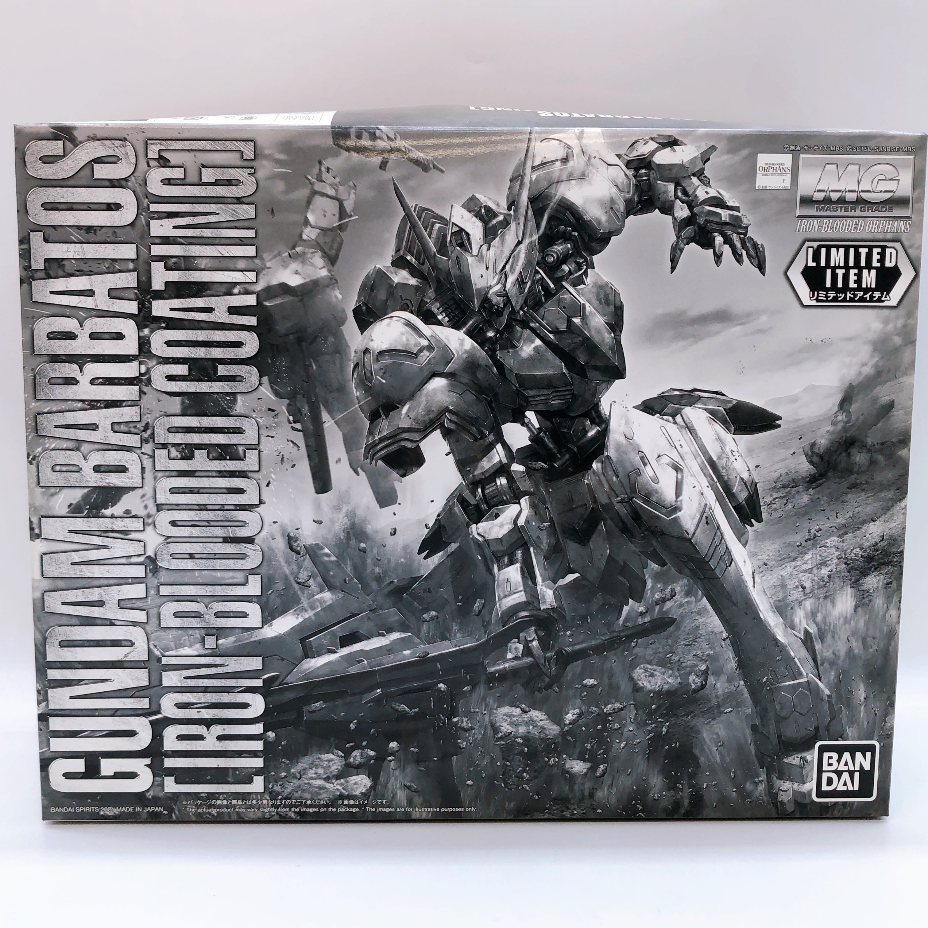 MG 1/100 Gundam Barbatos Iron-Blooded Coating Limited Model Kit Bandai Japan NEW