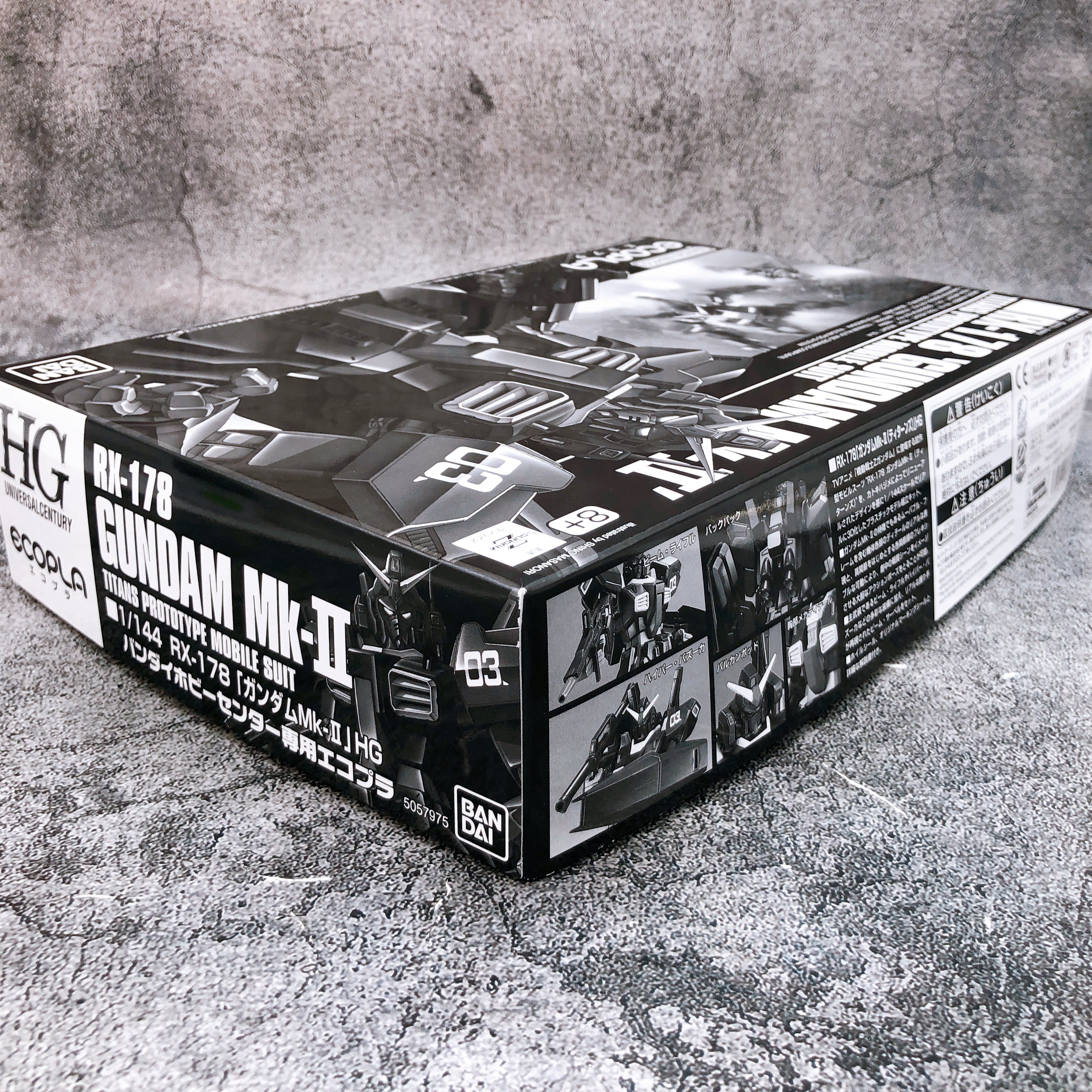 HG 1/144 Gundam Mk-II Titans Bandai Hobby Center Ecopla Kit Premium Bandai NEW