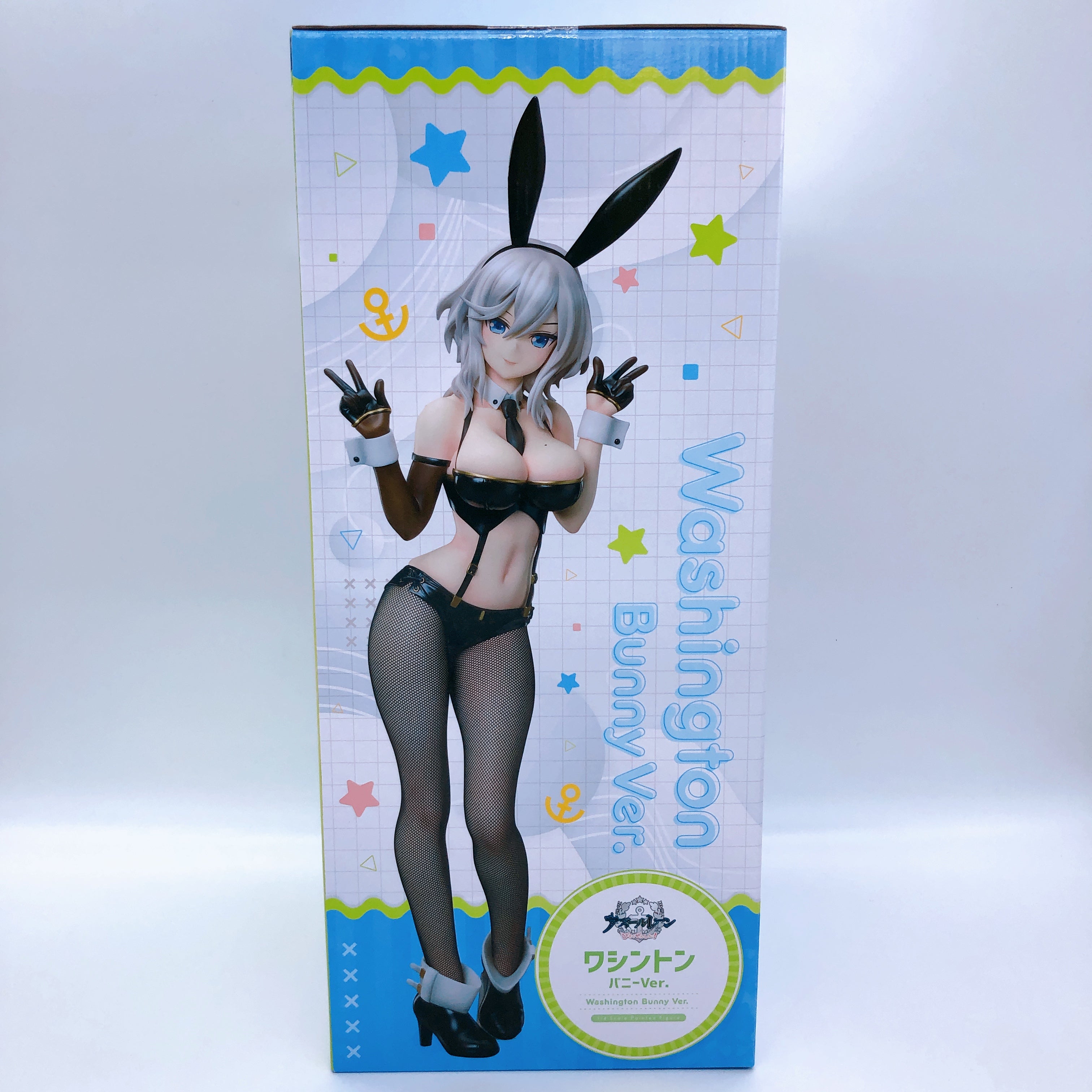 Azur Lane Washington Bunny Ver. 1/4 Scale Figure B-Style FREEing AUTHENTIC Japan
